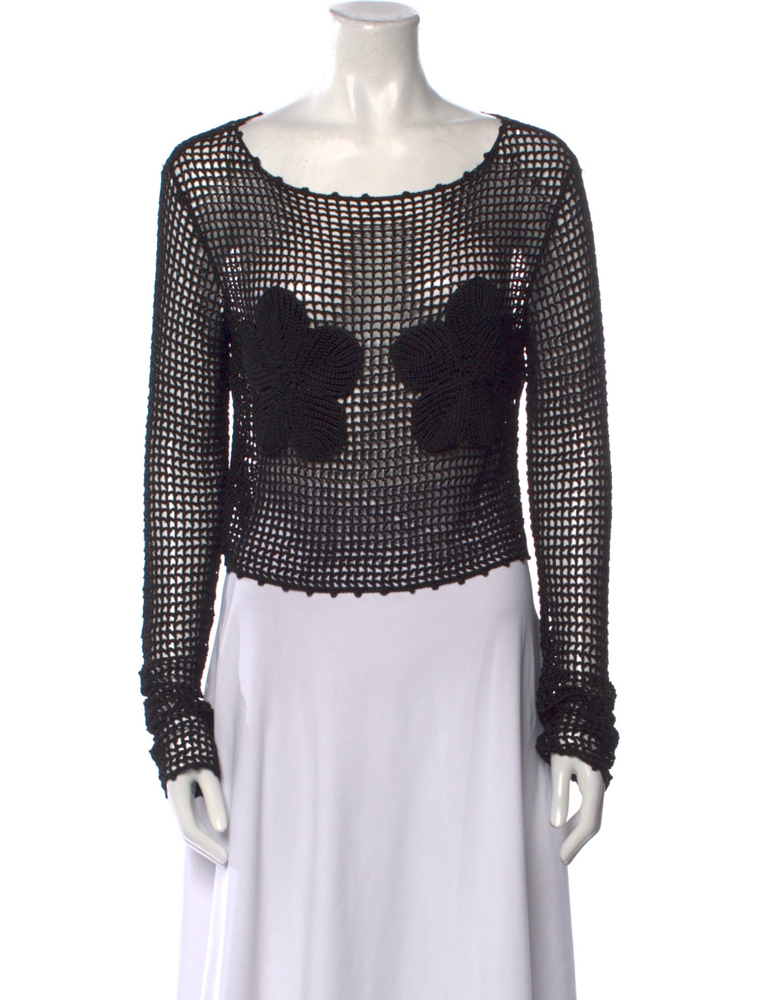 Réalisation Par Bateau Neckline Sweater