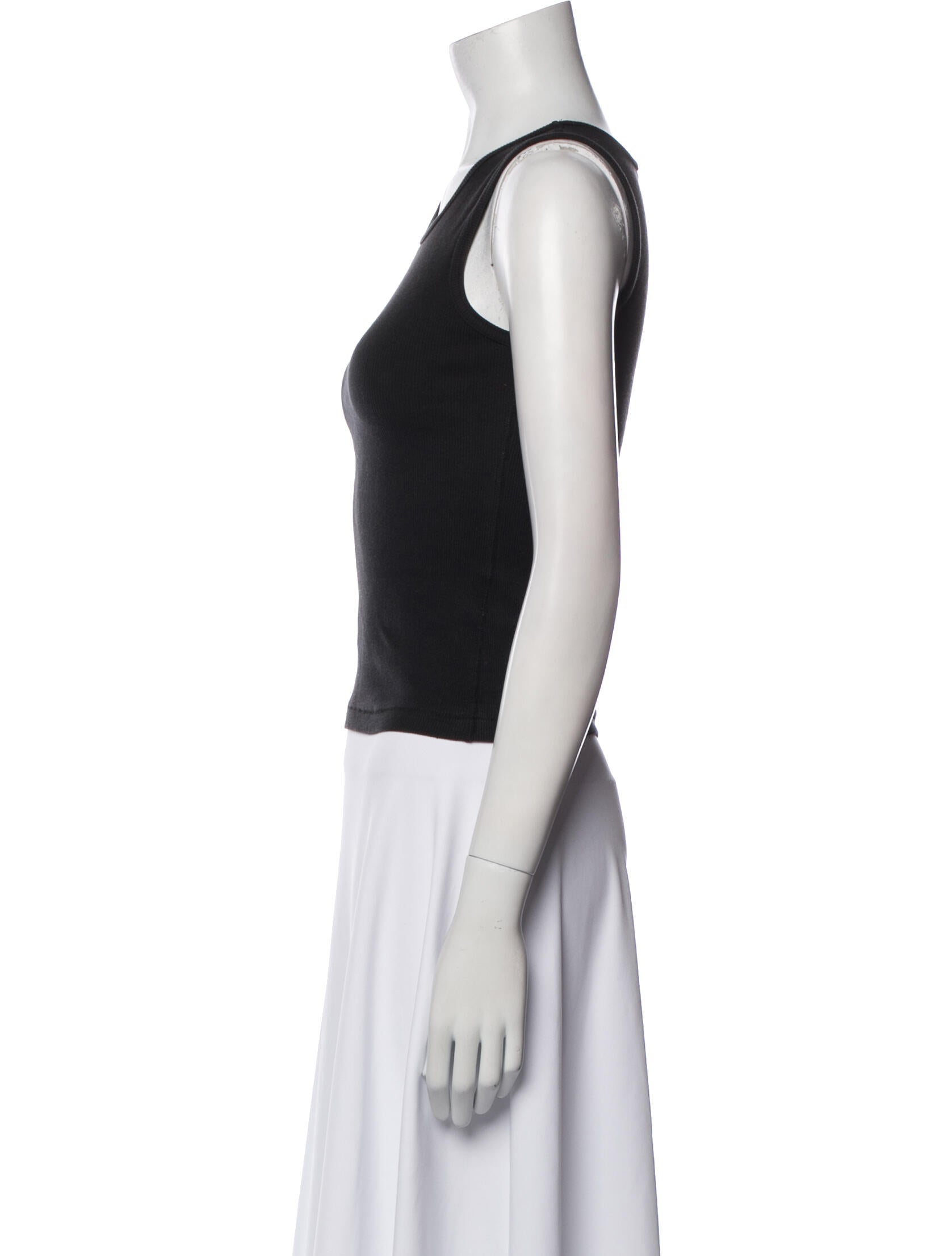 Réalisation Par Scoop Neck Sleeveless Top