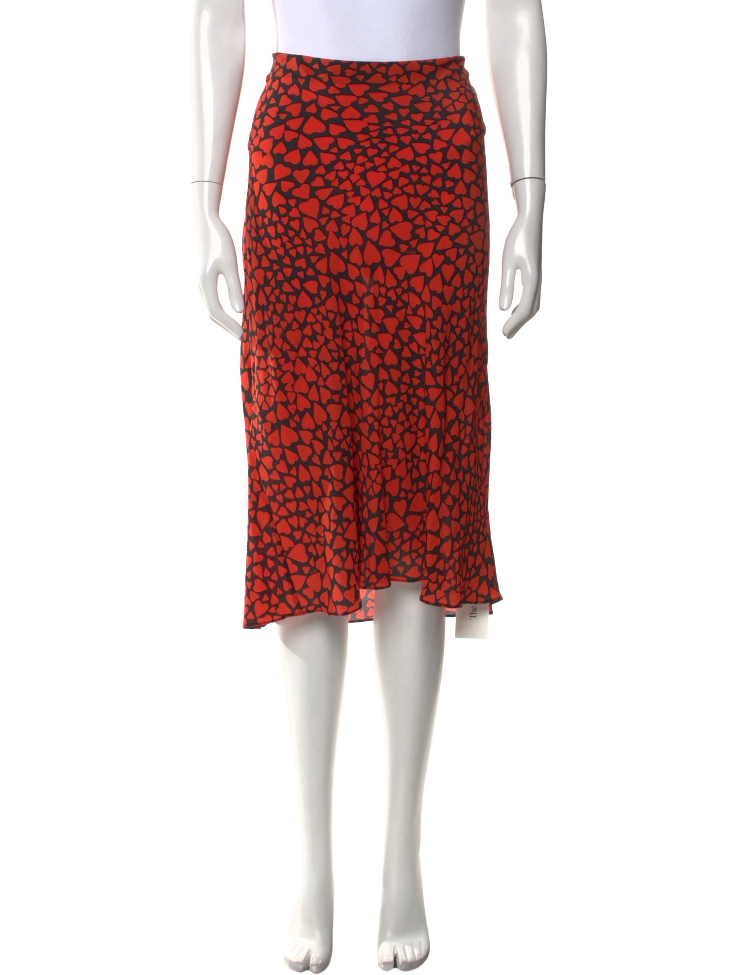 Réalisation Par Silk Midi Length Skirt