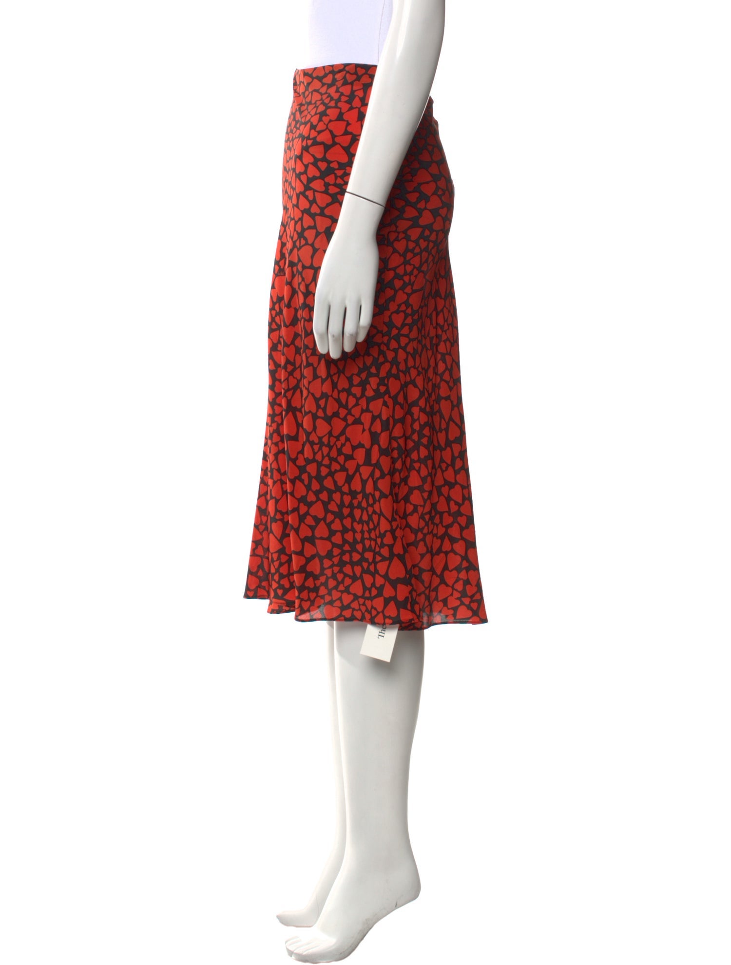 Réalisation Par Silk Midi Length Skirt