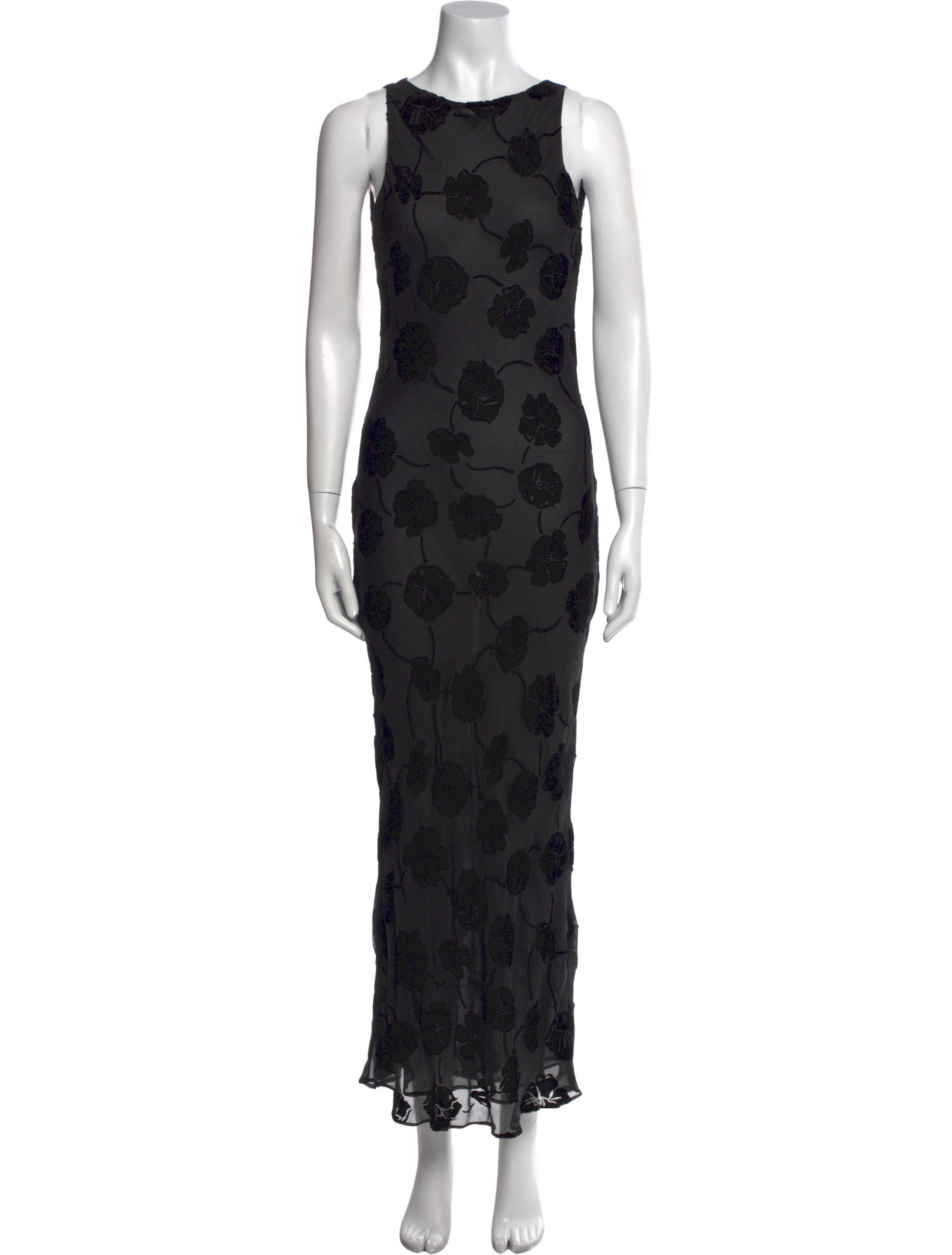 Réalisation Par Floral Print Long Dress