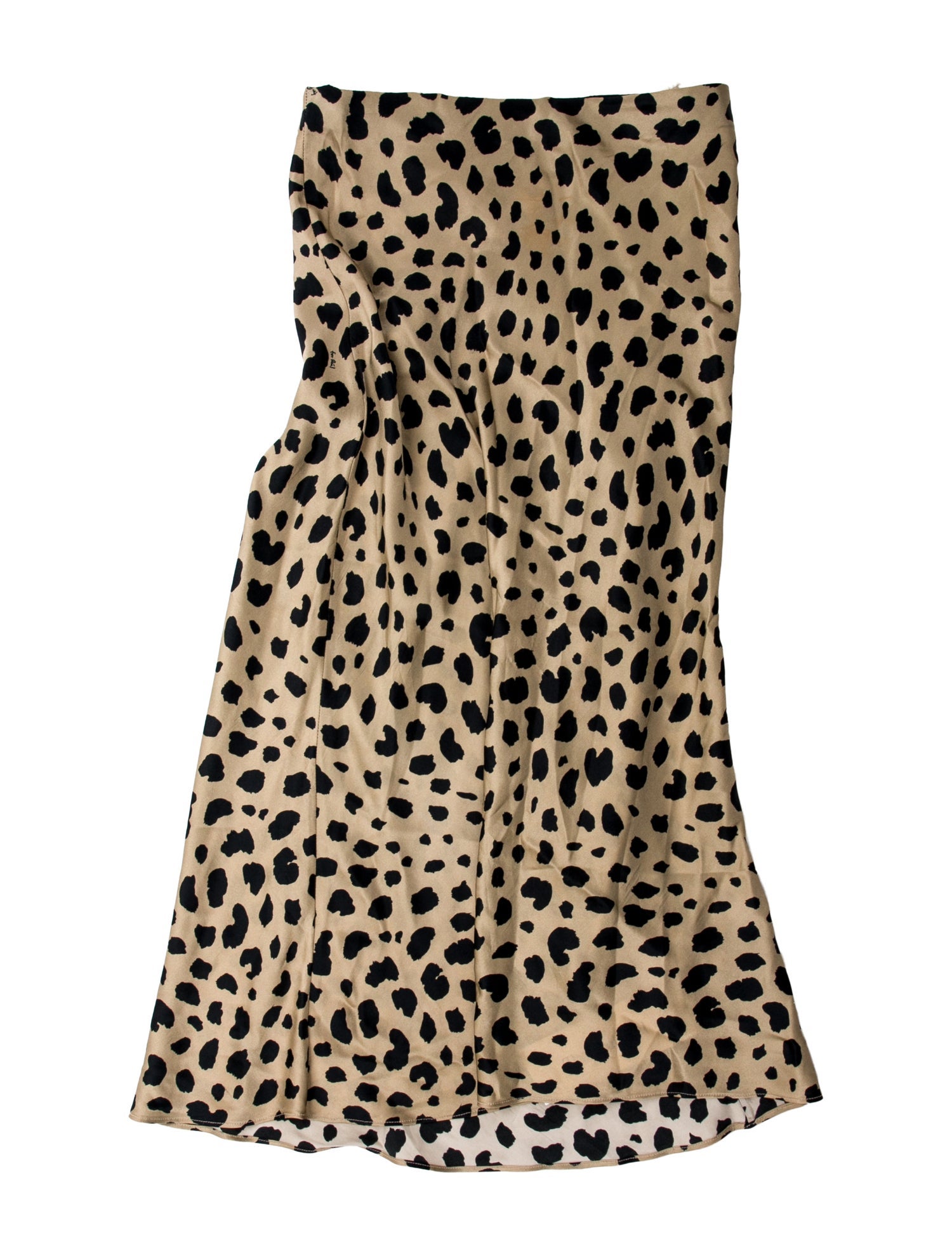 Réalisation Par Silk Knee-Length Skirt