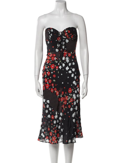 Réalisation Par Silk Knee-Length Dress