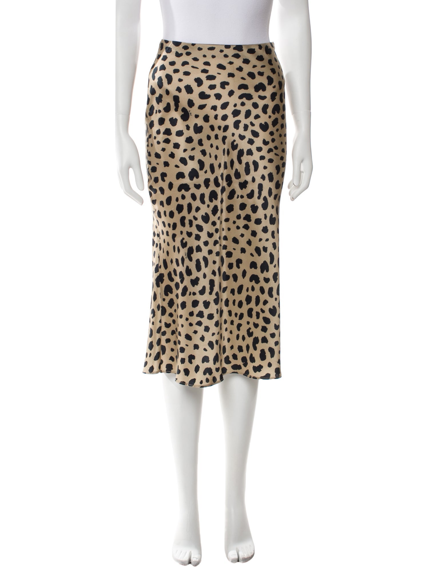 Réalisation Par Silk Midi Length Skirt