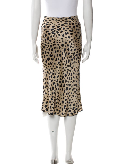 Réalisation Par Silk Midi Length Skirt