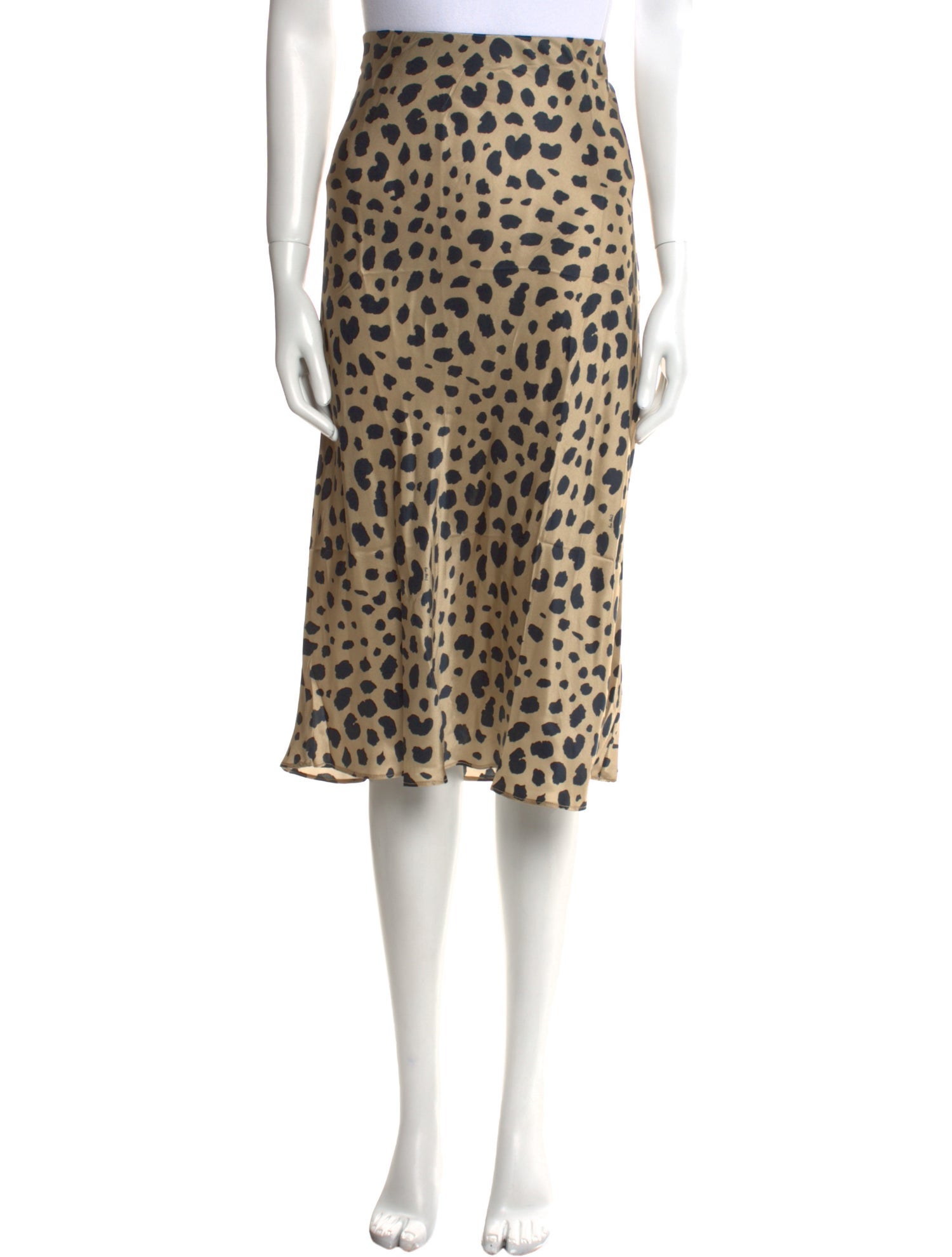 Réalisation Par Silk Midi Length Skirt