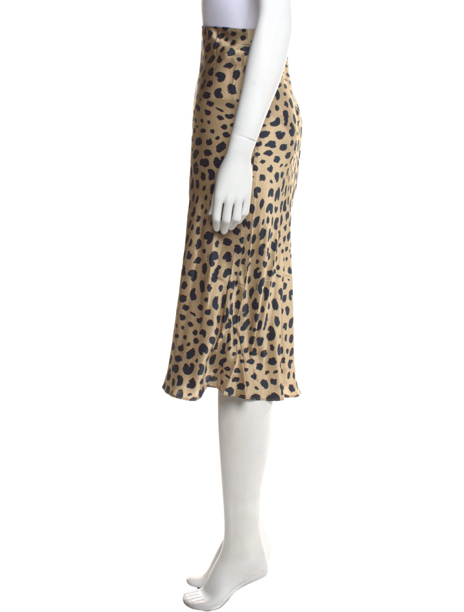 Réalisation Par Silk Midi Length Skirt