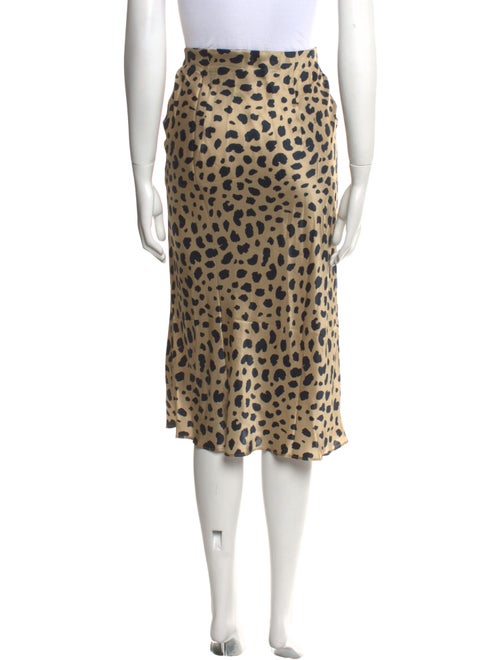 Réalisation Par Silk Midi Length Skirt