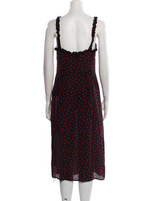 Réalisation Par Silk Midi Length Dress