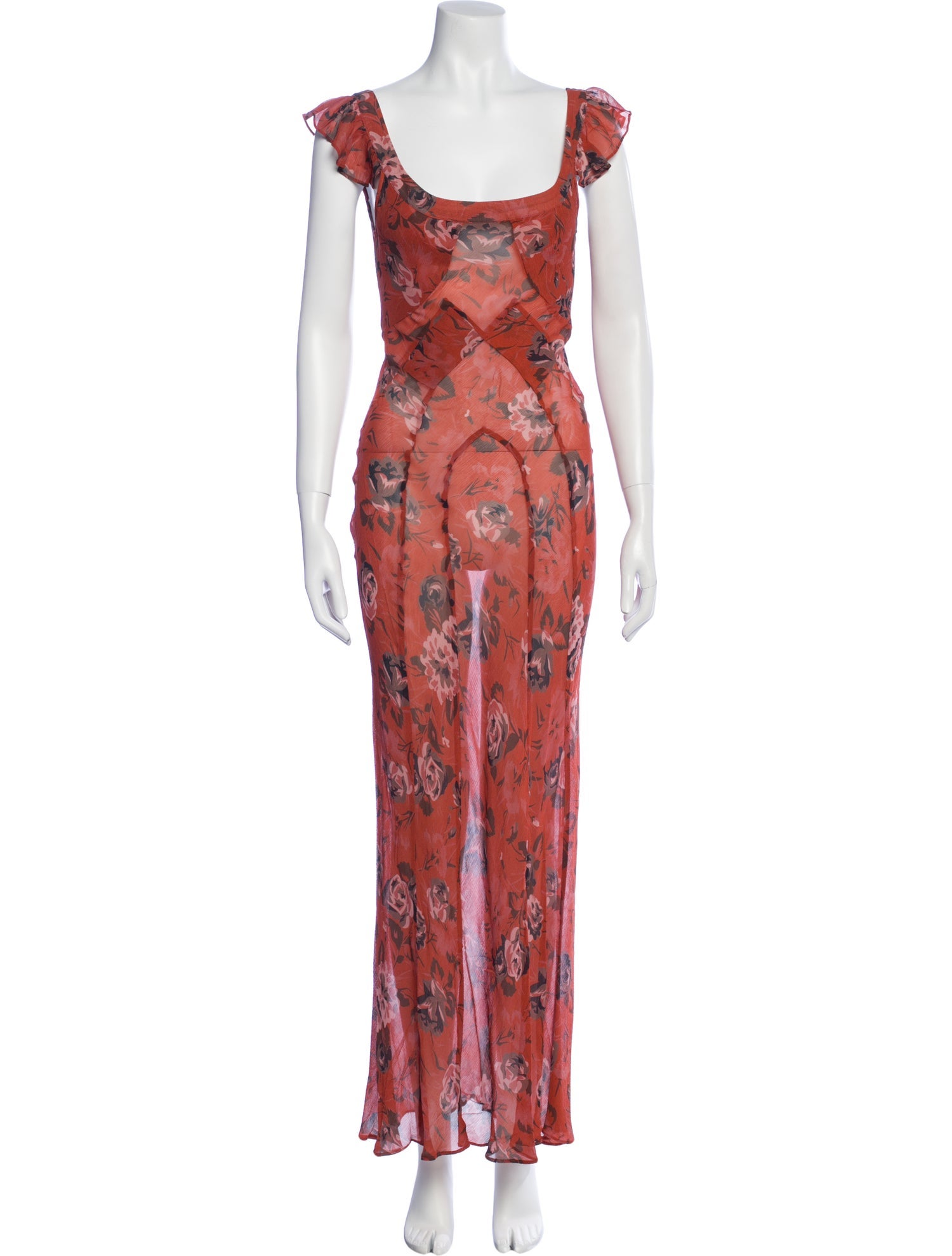 Réalisation Par Silk Long Dress