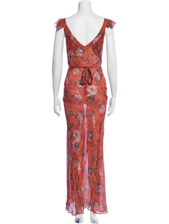 Réalisation Par Silk Long Dress