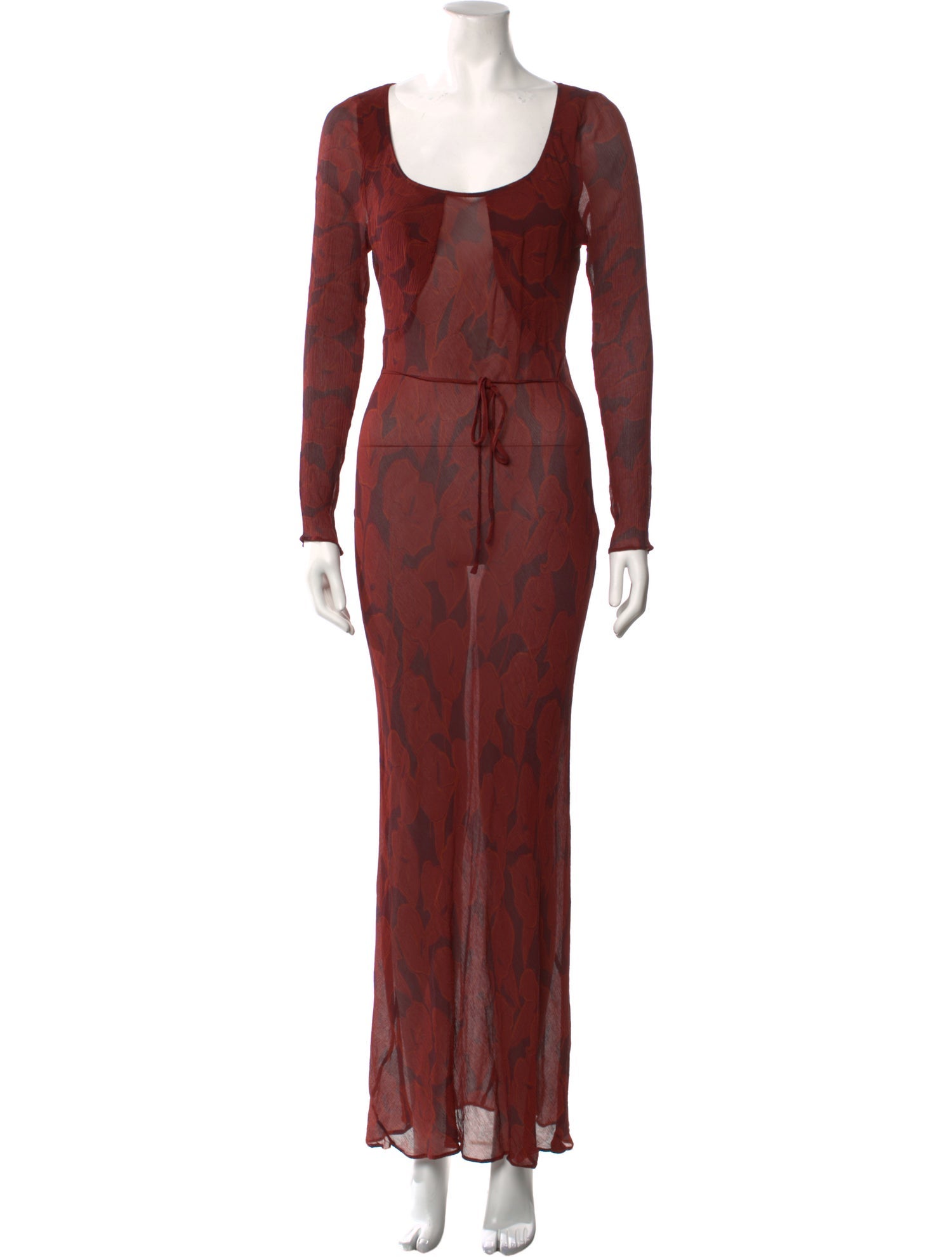 Réalisation Par Silk Long Dress