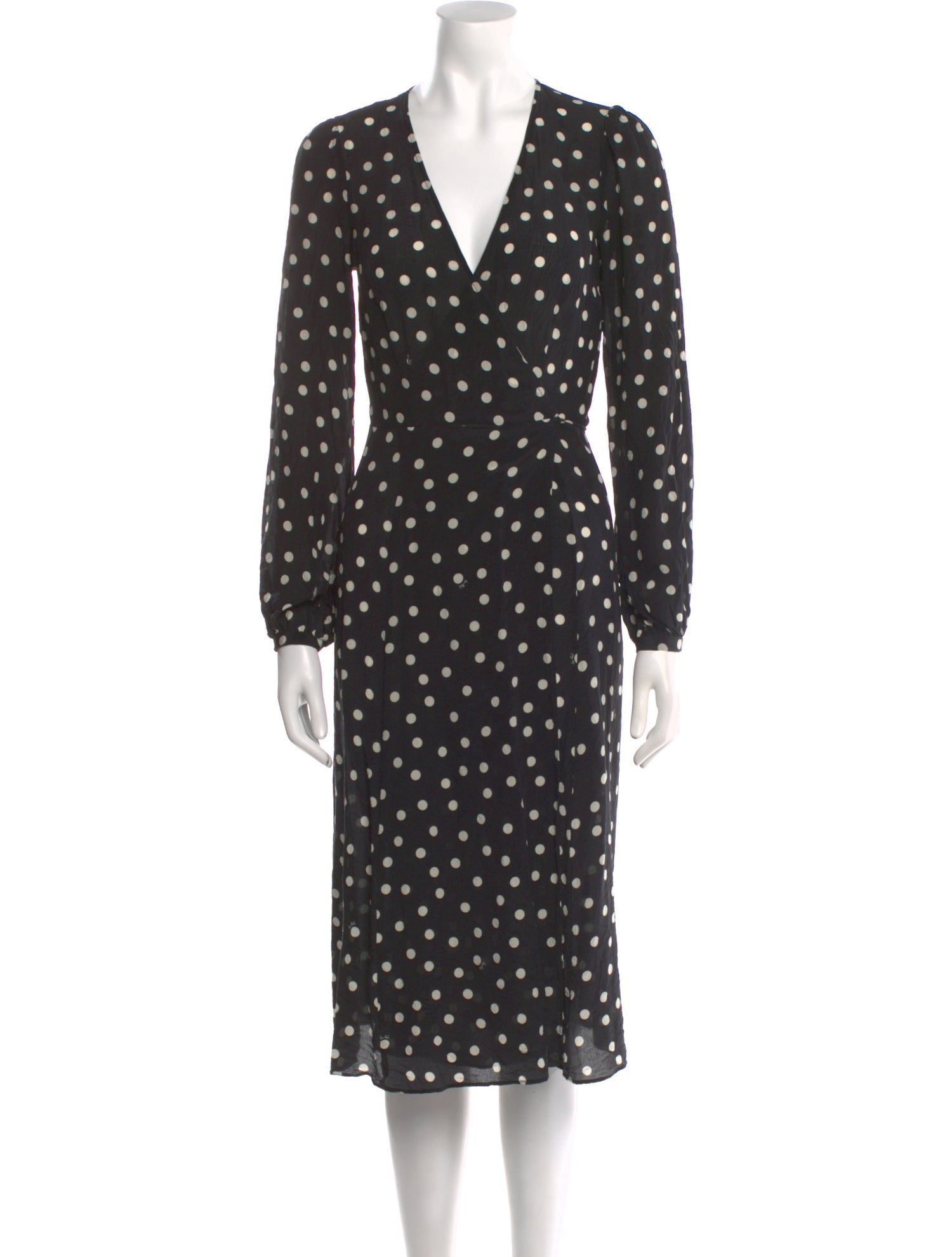 Réalisation Par Silk Midi Length Dress