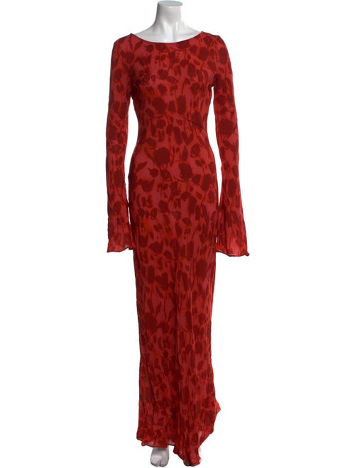 Réalisation Par Silk Long Dress