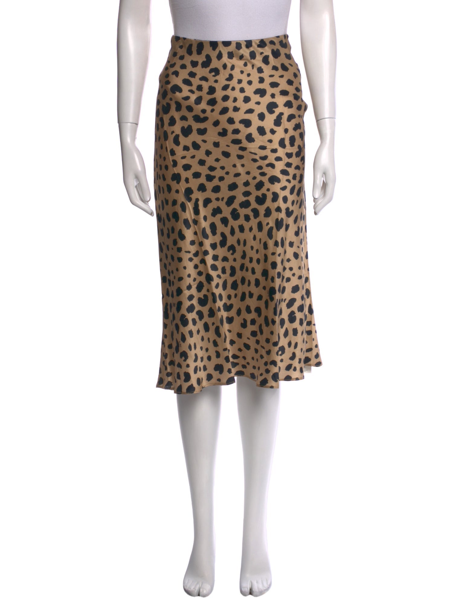 Réalisation Par Silk Midi Length Skirt