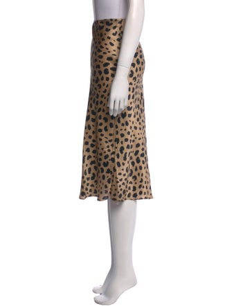 Réalisation Par Silk Midi Length Skirt