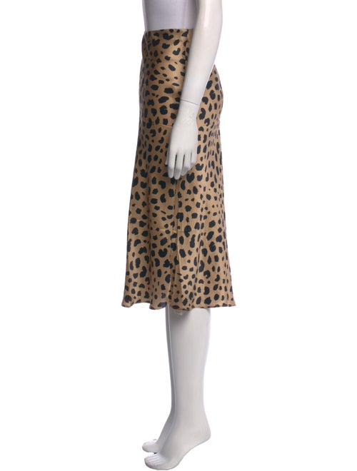 Réalisation Par Silk Midi Length Skirt