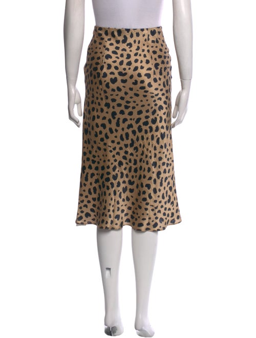 Réalisation Par Silk Midi Length Skirt