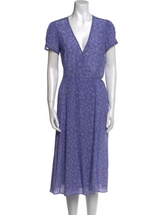 Réalisation Par Silk Midi Length Dress