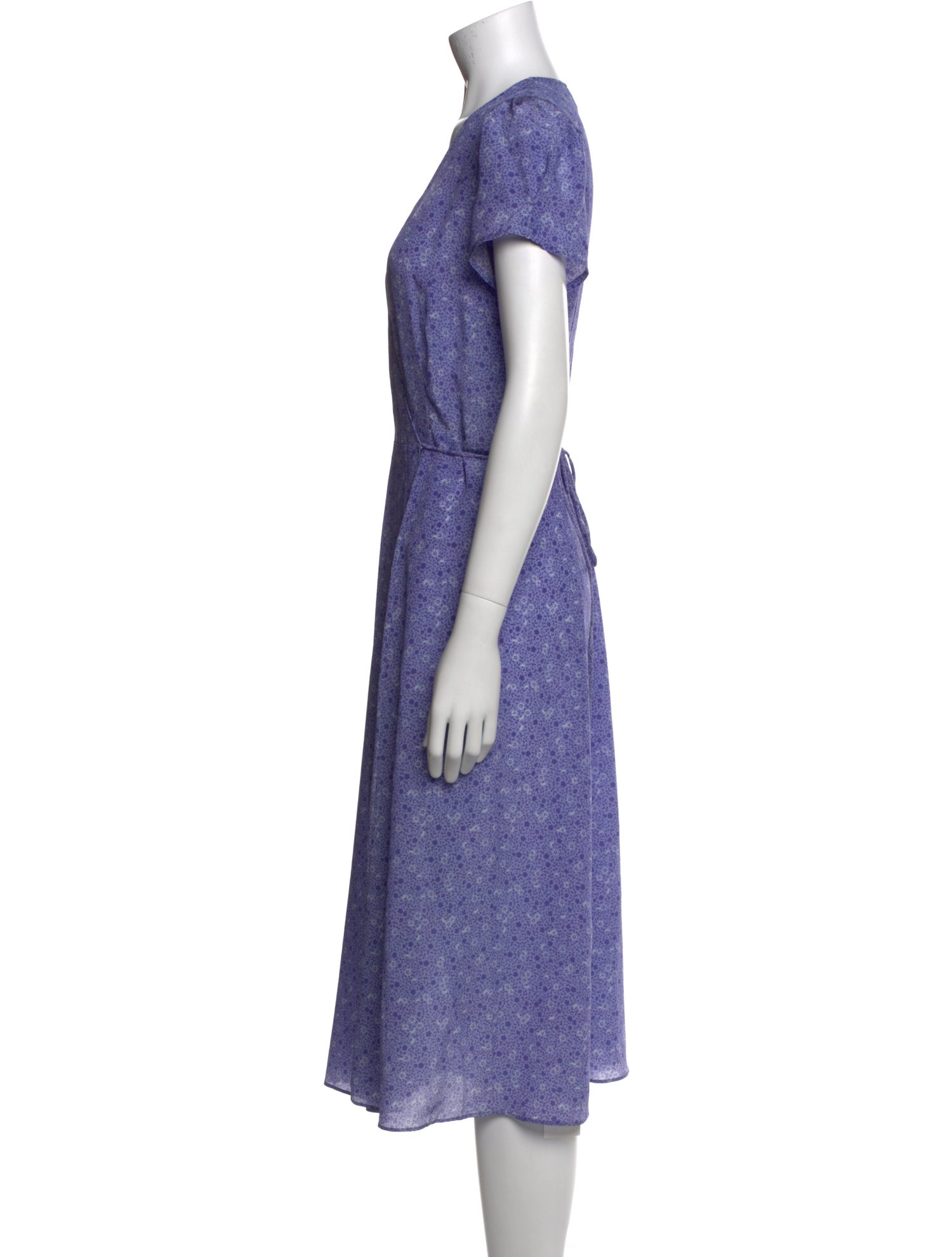 Réalisation Par Silk Midi Length Dress