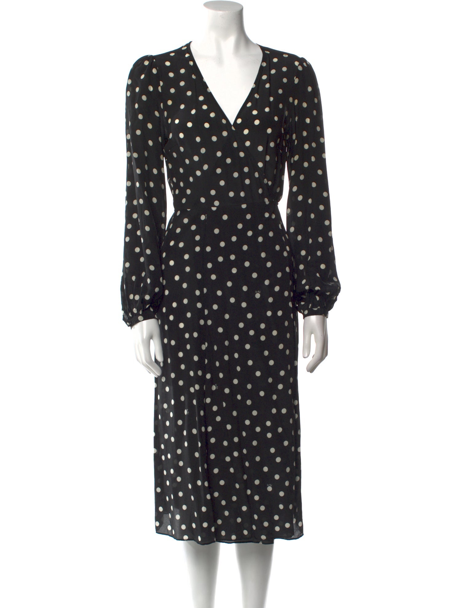 Réalisation Par Silk Midi Length Dress