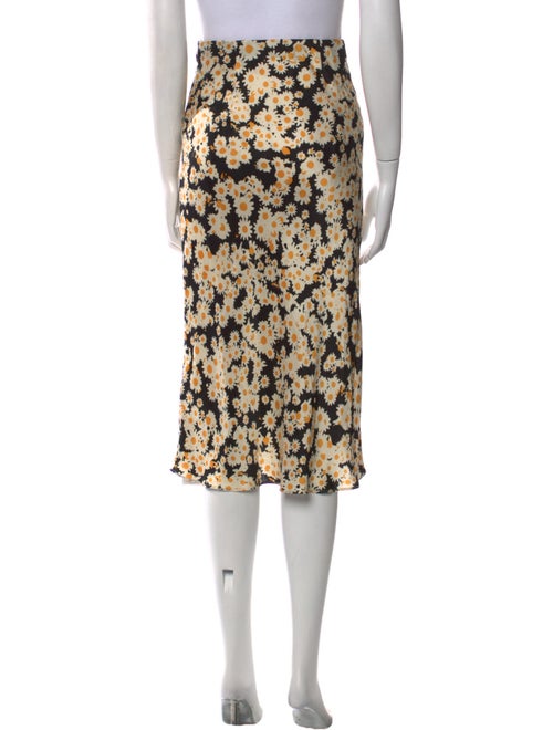 Réalisation Par Silk Midi Length Skirt