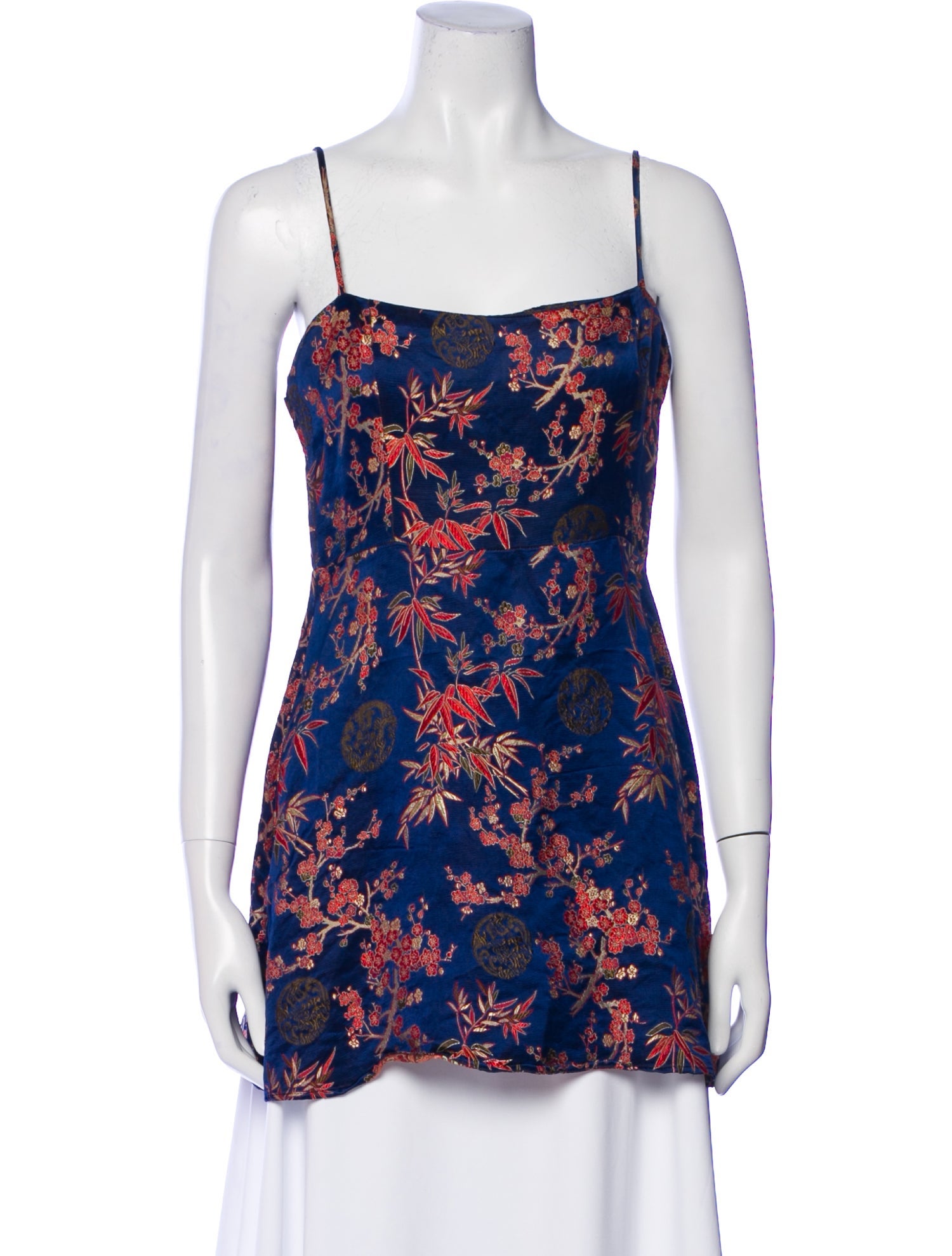 Réalisation Par Silk Floral Print Tunic