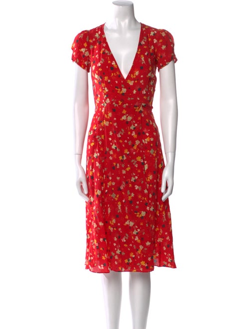 Réalisation Par Silk Knee-Length Dress