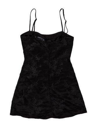 Réalisation Par Silk Square Neckline Top