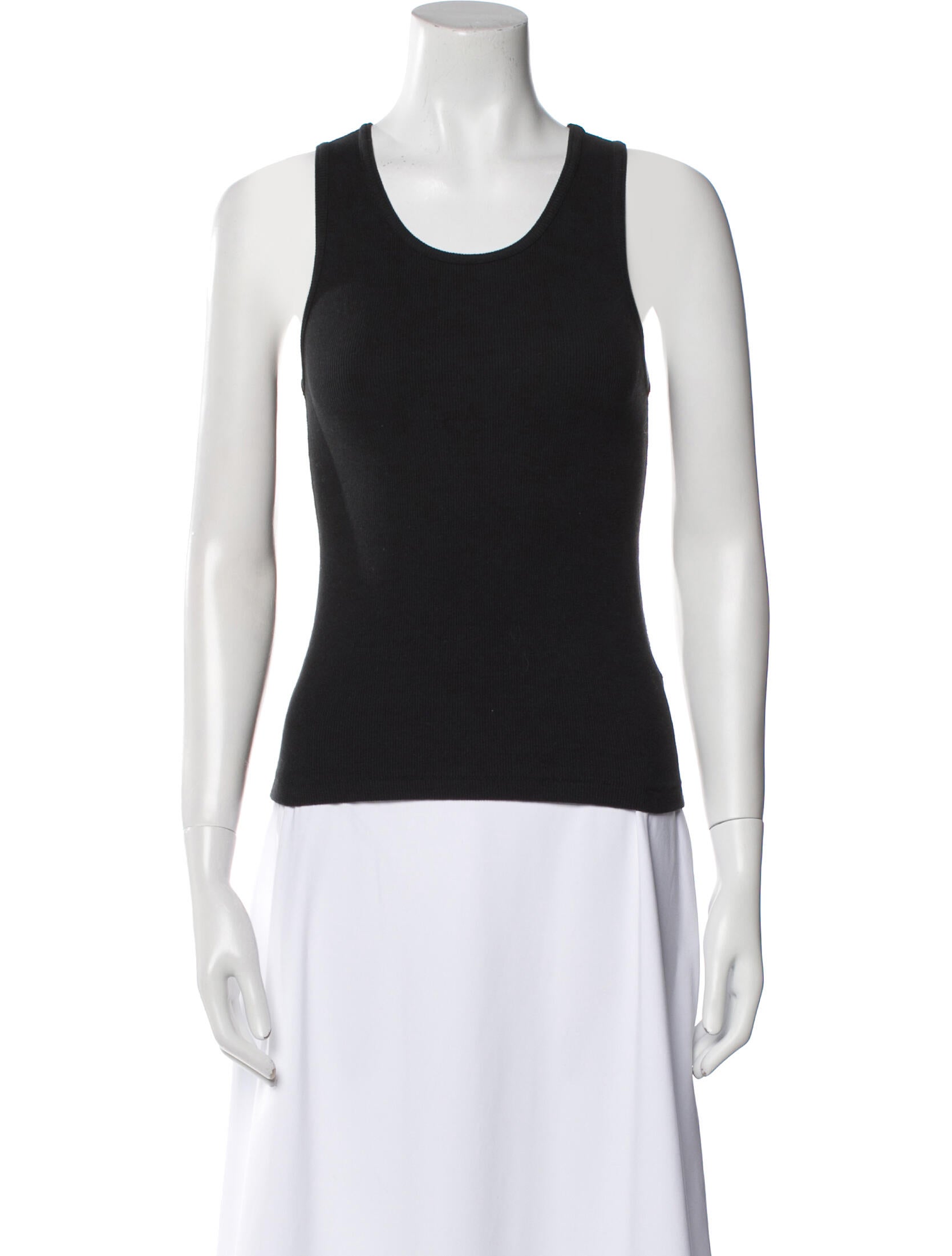 Réalisation Par Scoop Neck Sleeveless Top