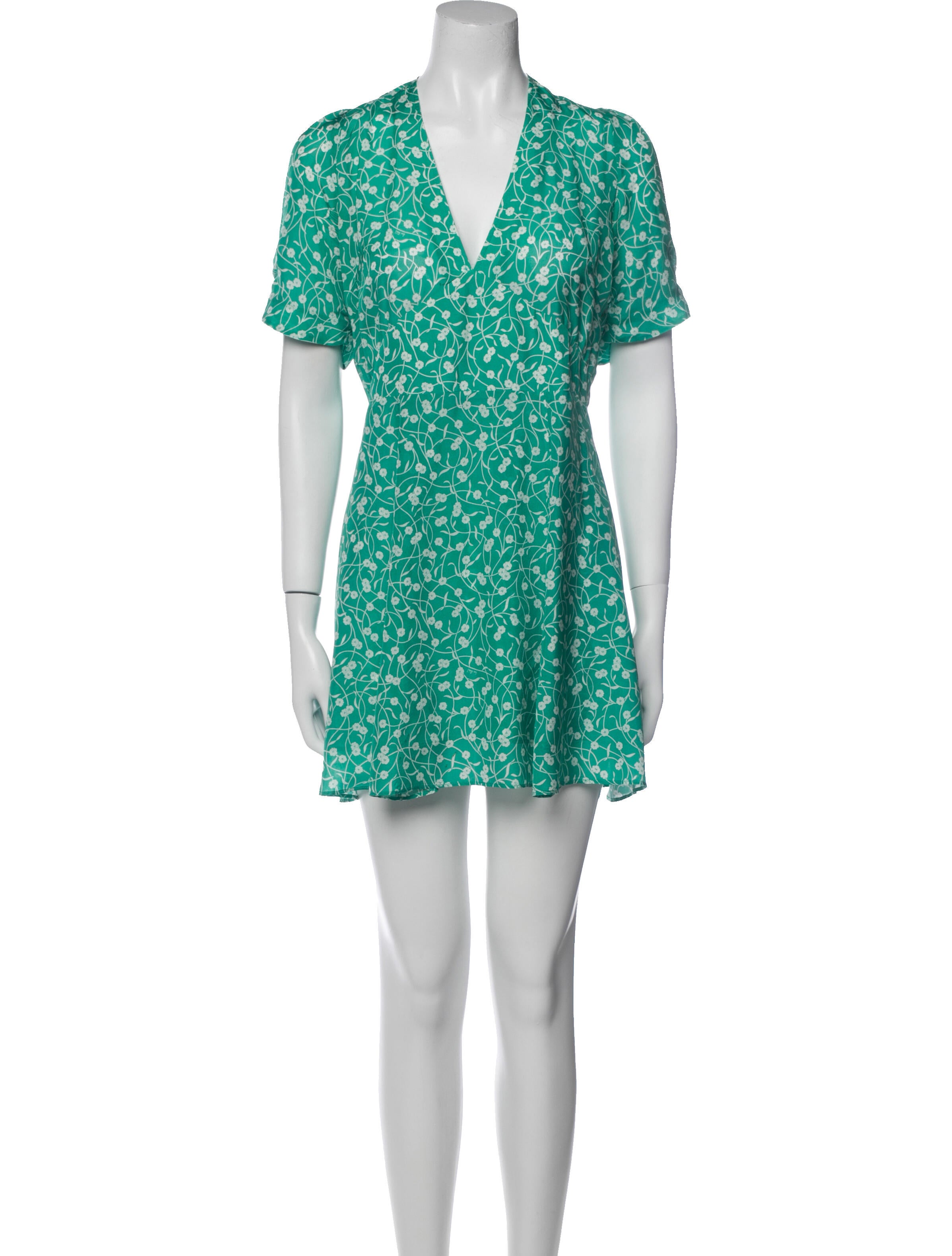 Réalisation Par Silk Mini Dress