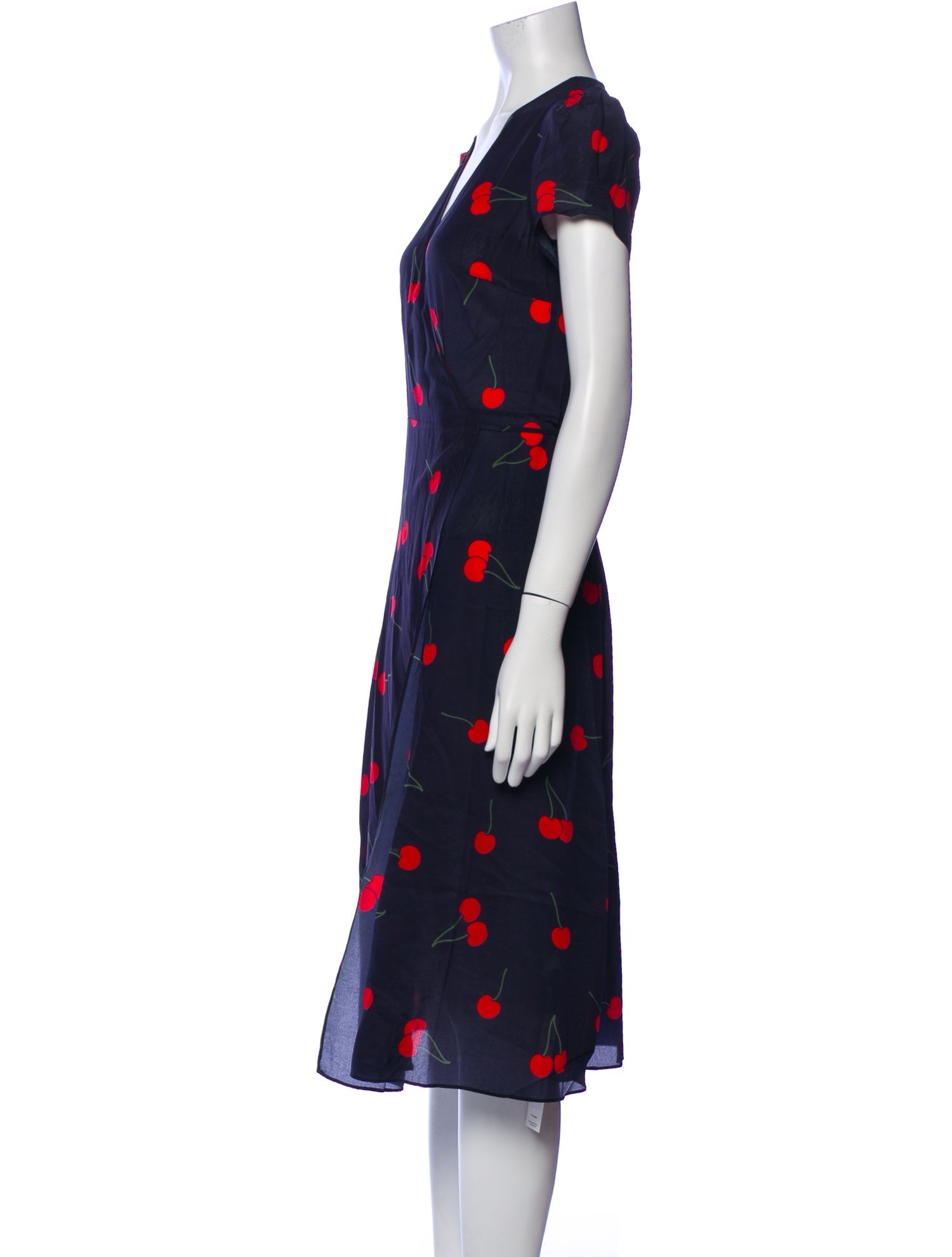 Réalisation Par Silk Midi Length Dress