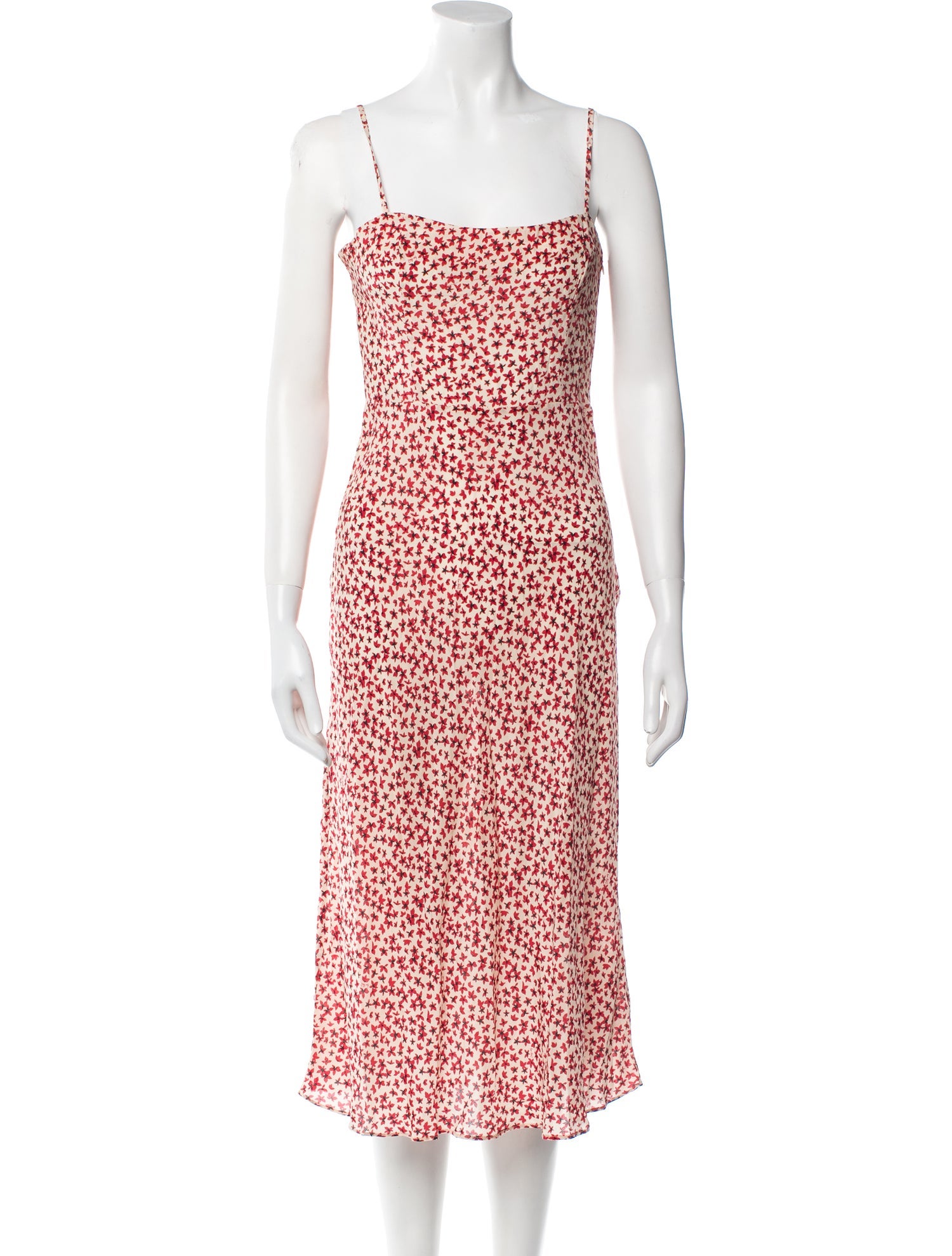 Réalisation Par Silk Knee-Length Dress