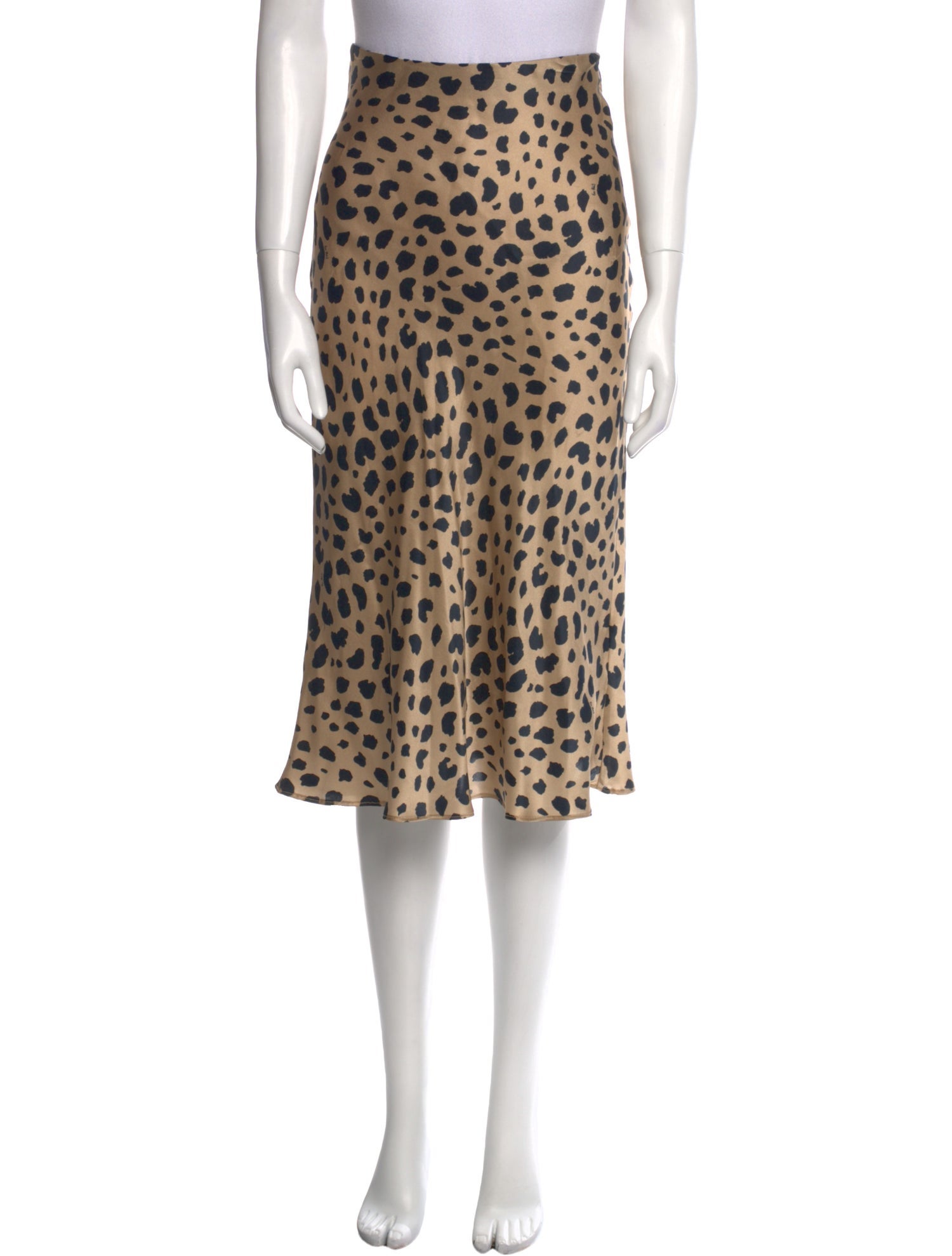 Réalisation Par Silk Midi Length Skirt