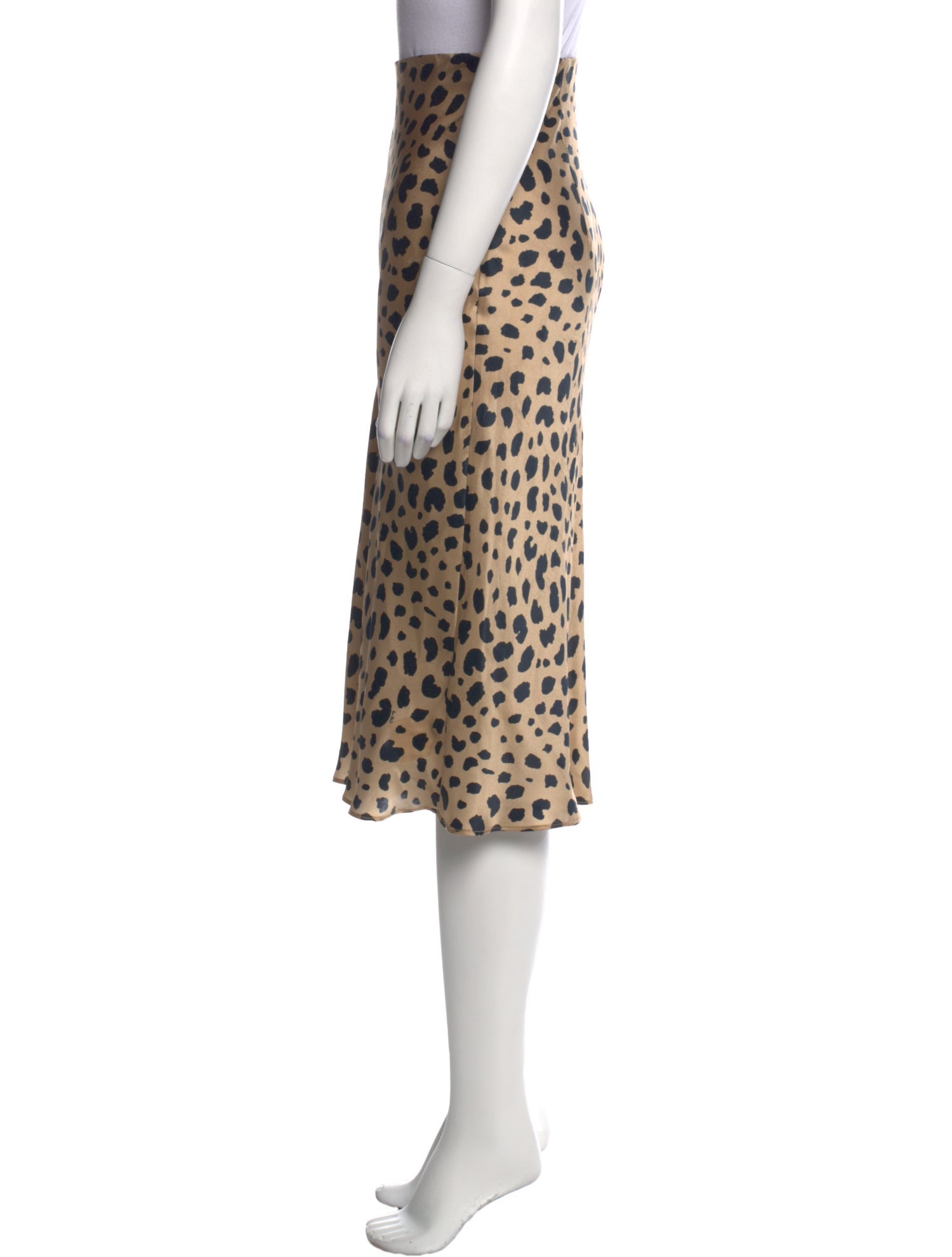 Réalisation Par Silk Midi Length Skirt