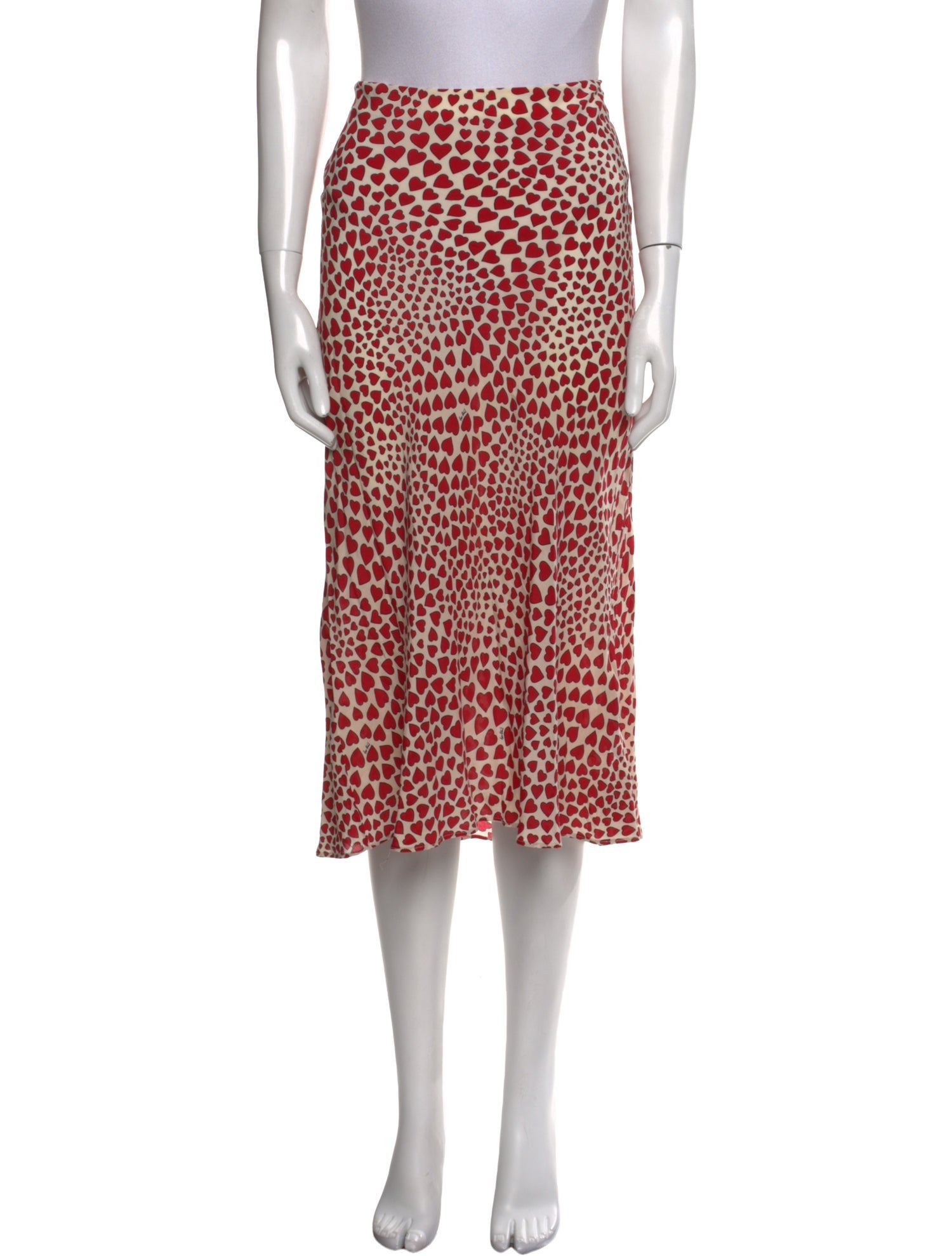 Réalisation Par Silk Midi Length Skirt