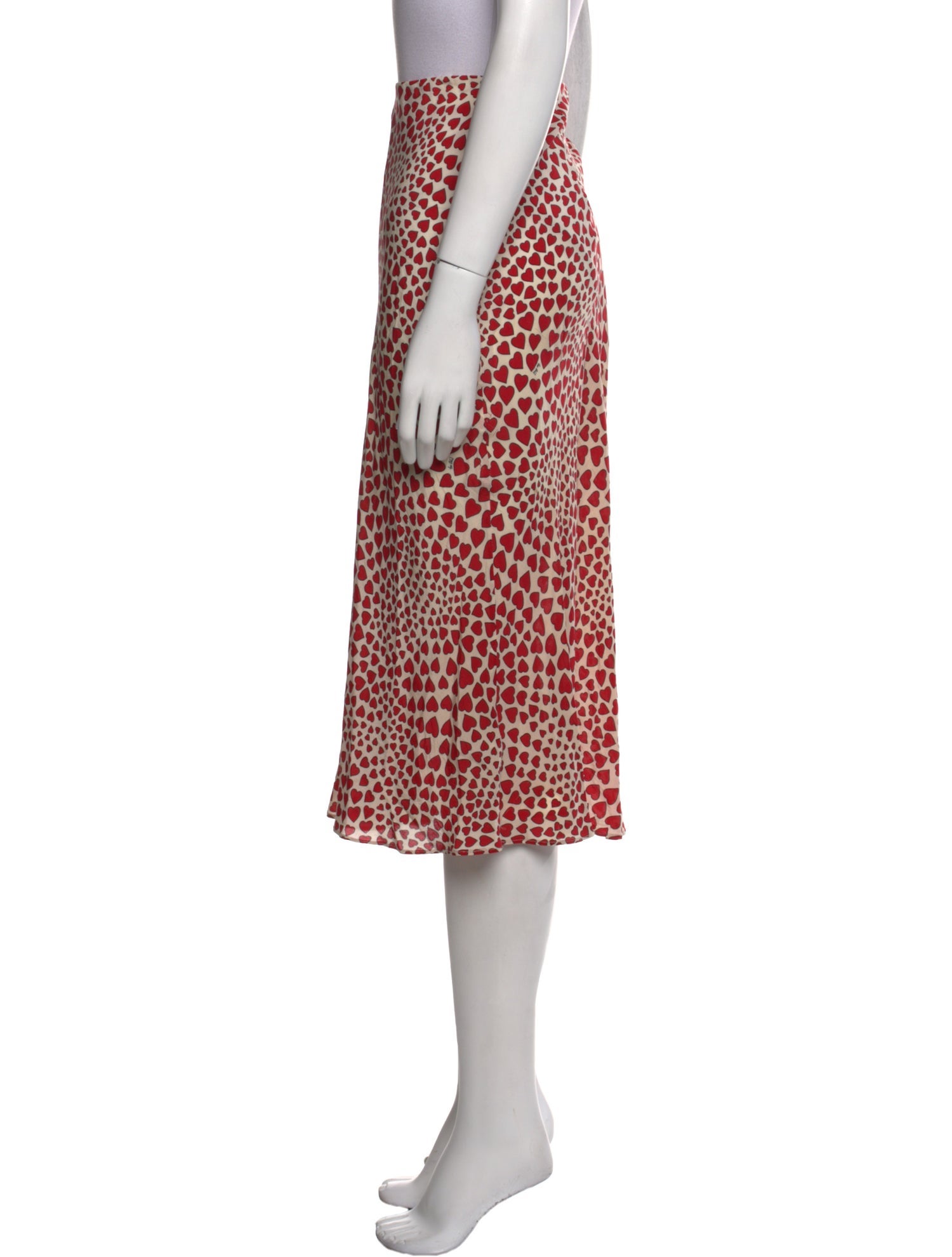 Réalisation Par Silk Midi Length Skirt