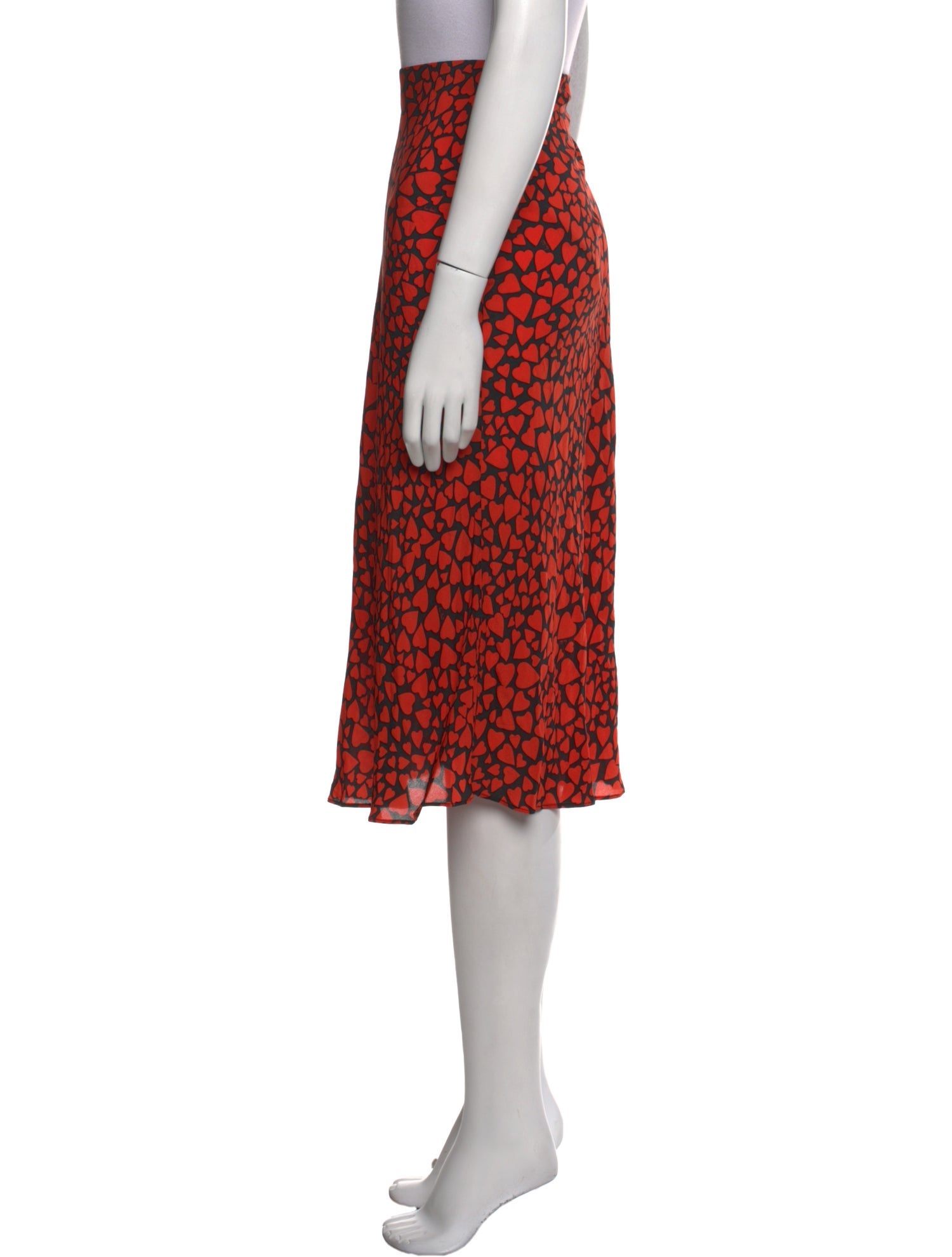 Réalisation Par Silk Midi Length Skirt