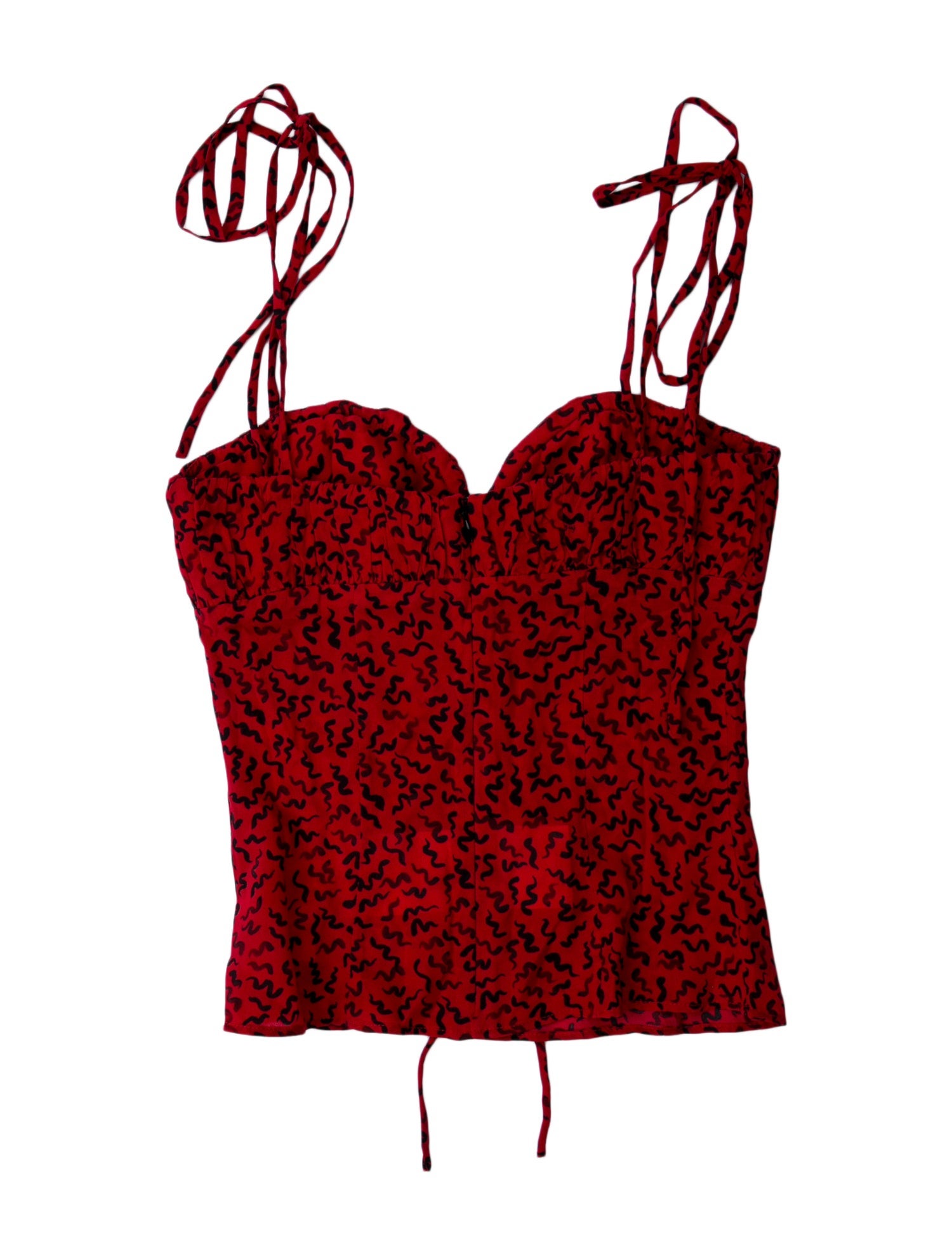 Réalisation Par Silk Animal Print Top