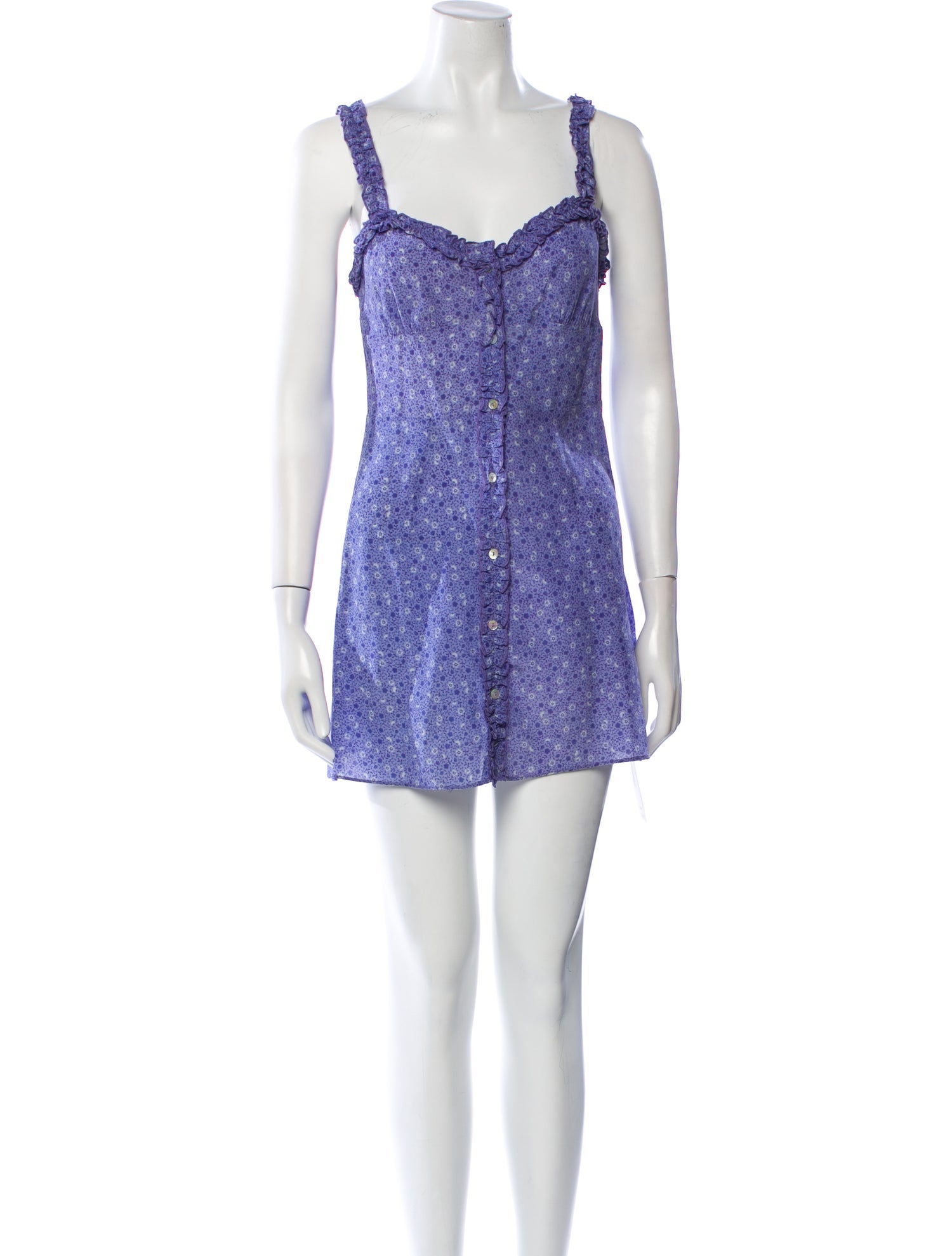 Réalisation Par Silk Floral Print Tunic