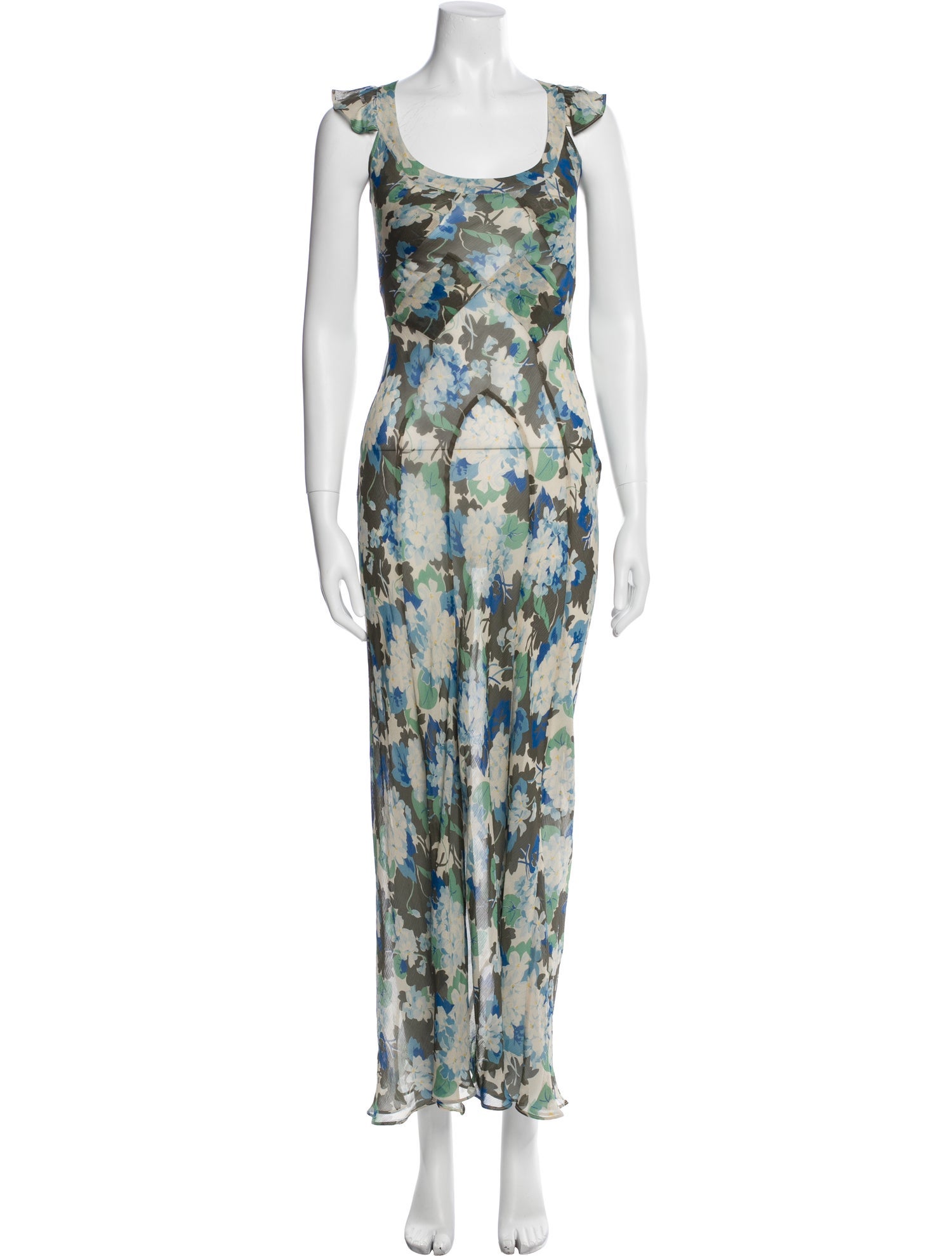 Réalisation Par Silk Long Dress