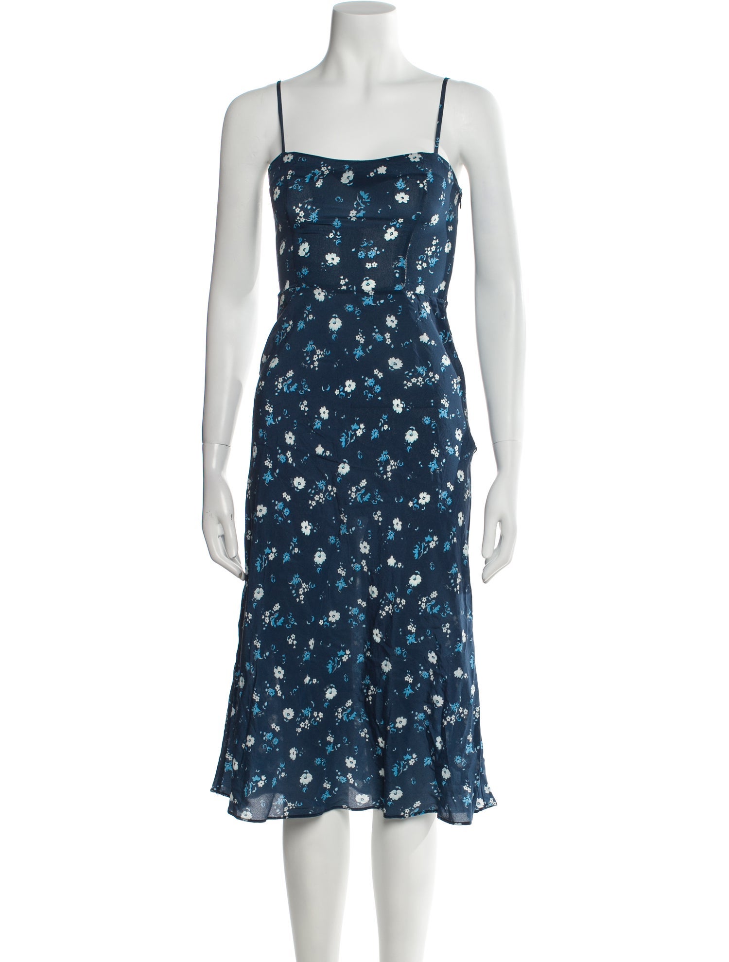 Réalisation Par Silk Knee-Length Dress