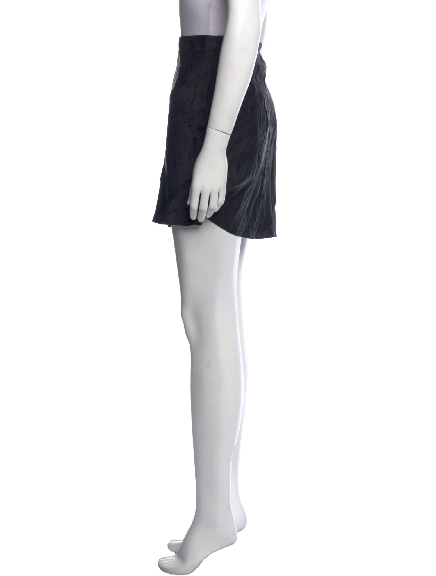 Réalisation Par Silk Knee-Length Skirt