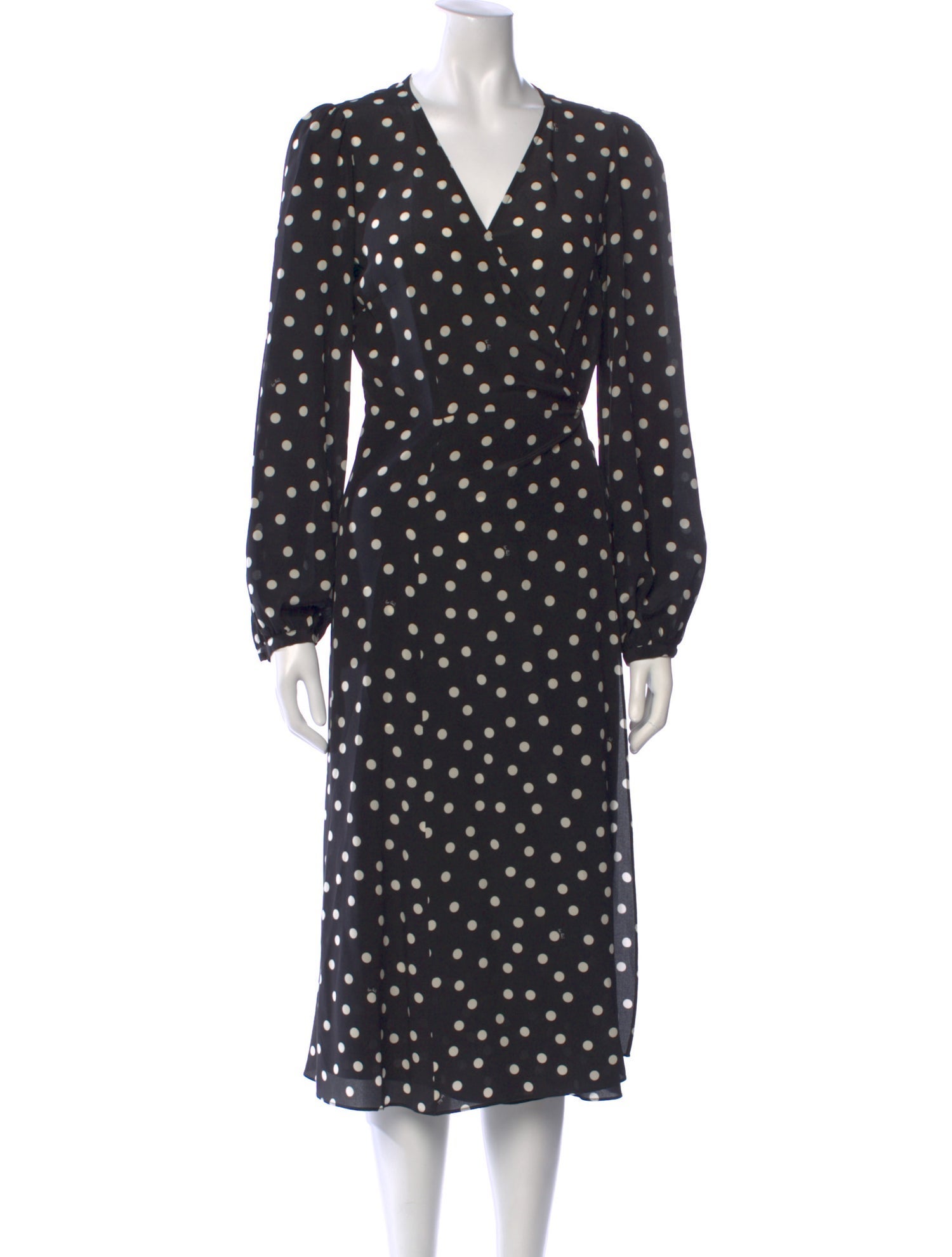 Réalisation Par Silk Midi Length Dress