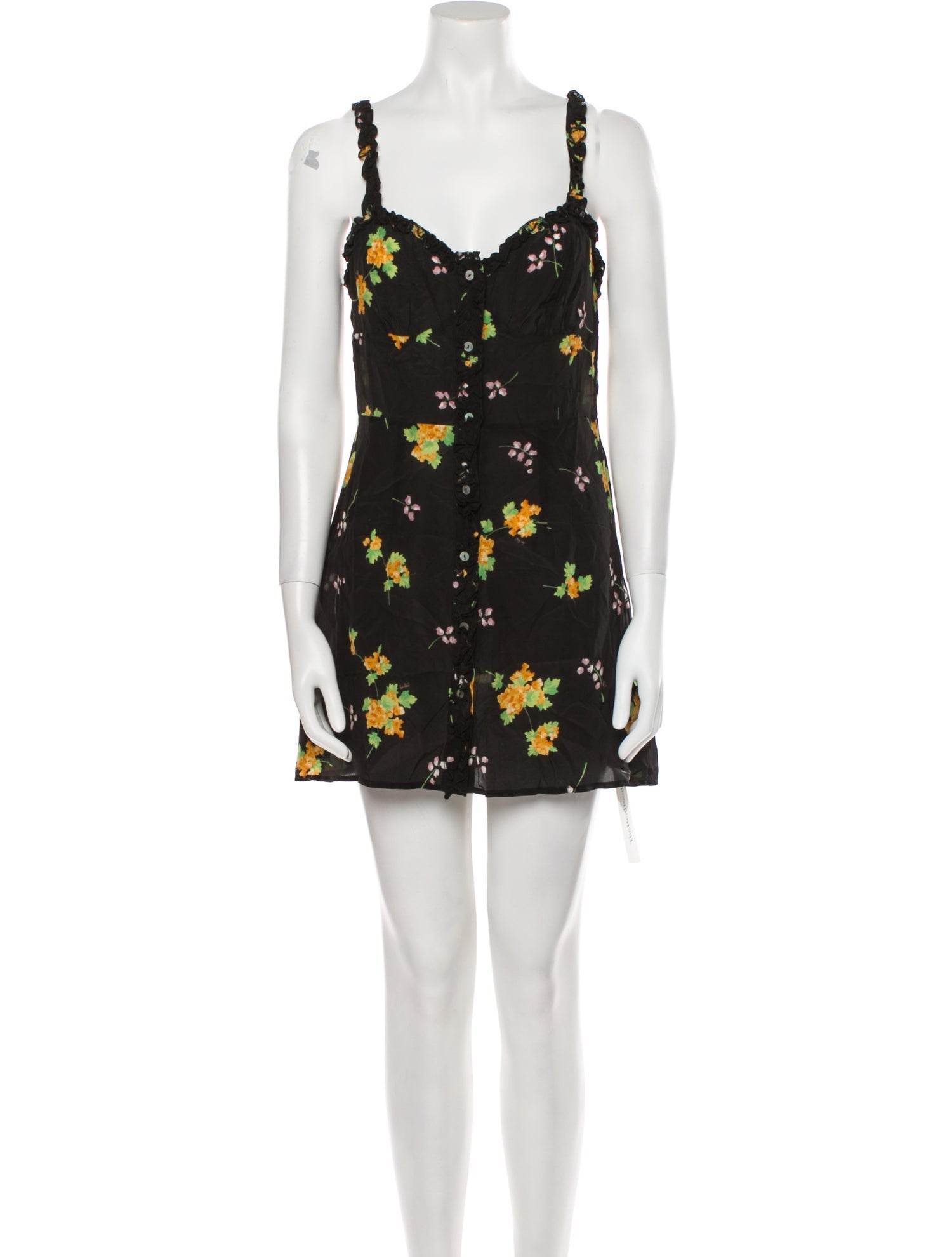 Réalisation Par Silk Mini Dress