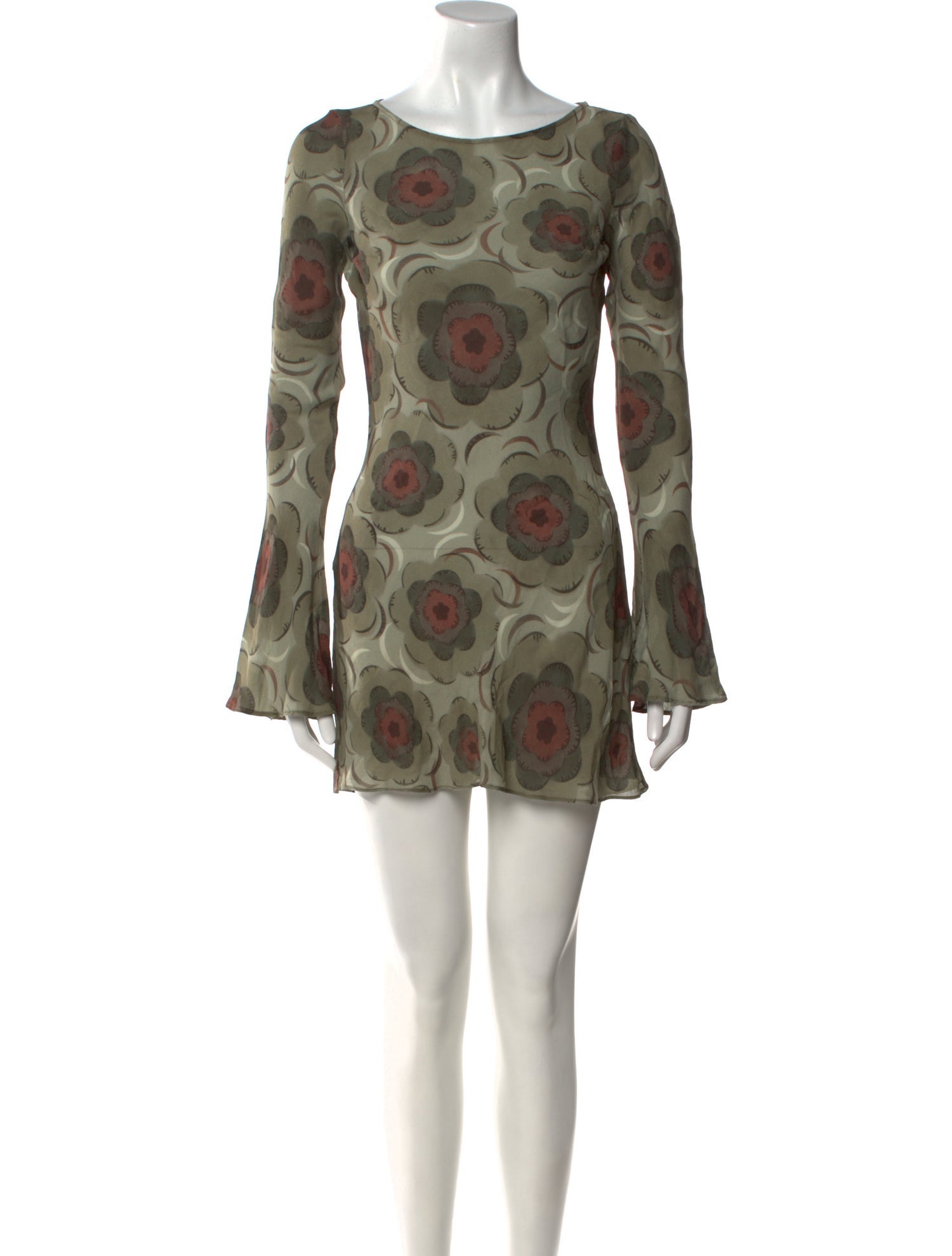 Réalisation Par Silk Mini Dress