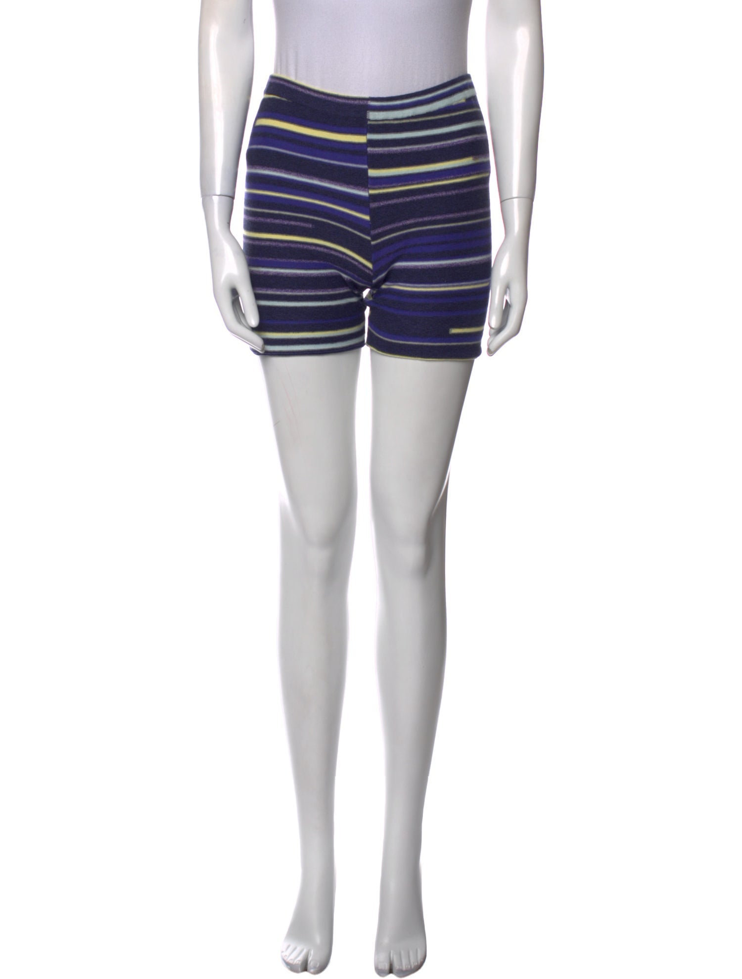 Réalisation Par Striped Mini Shorts