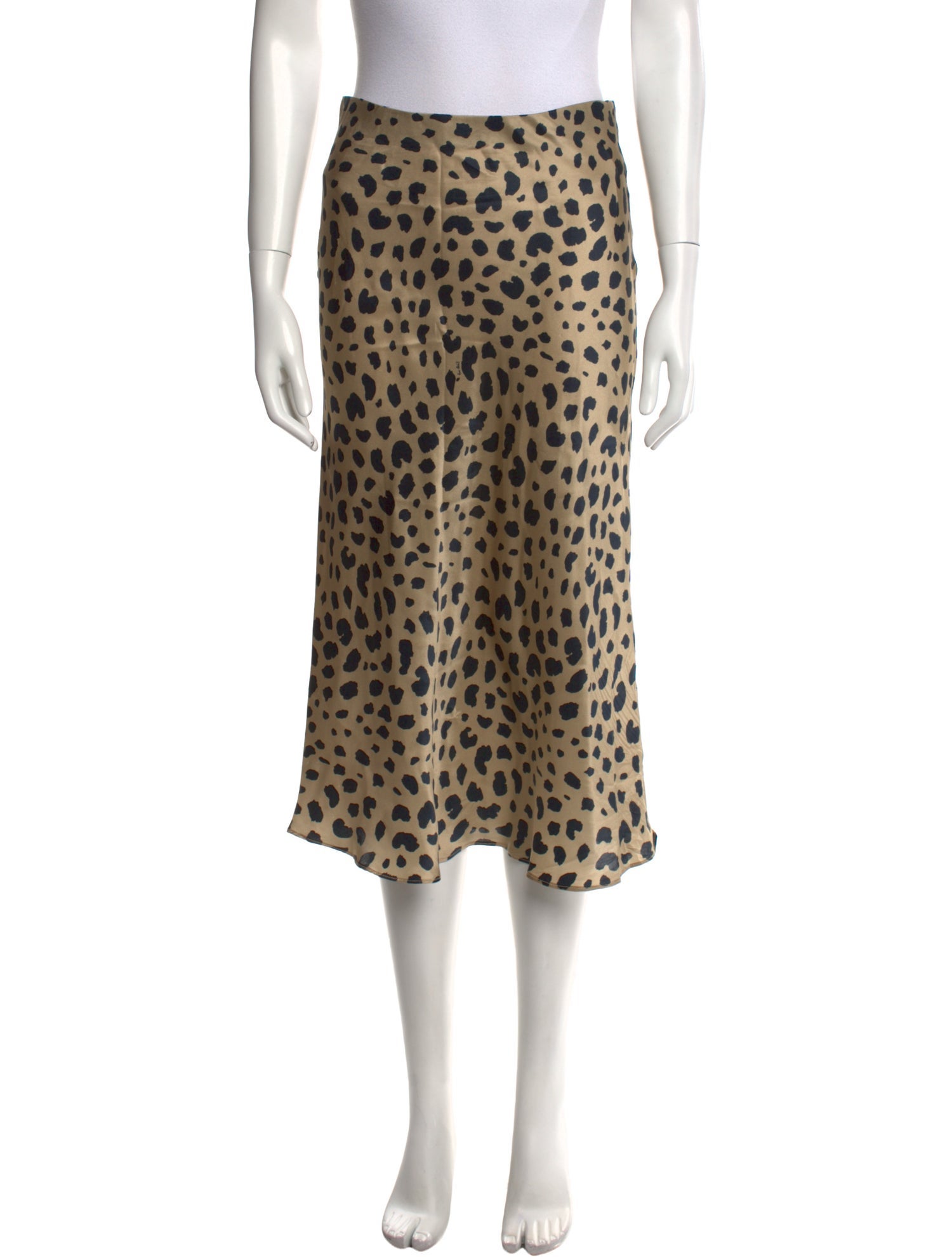 Réalisation Par Silk Midi Length Skirt