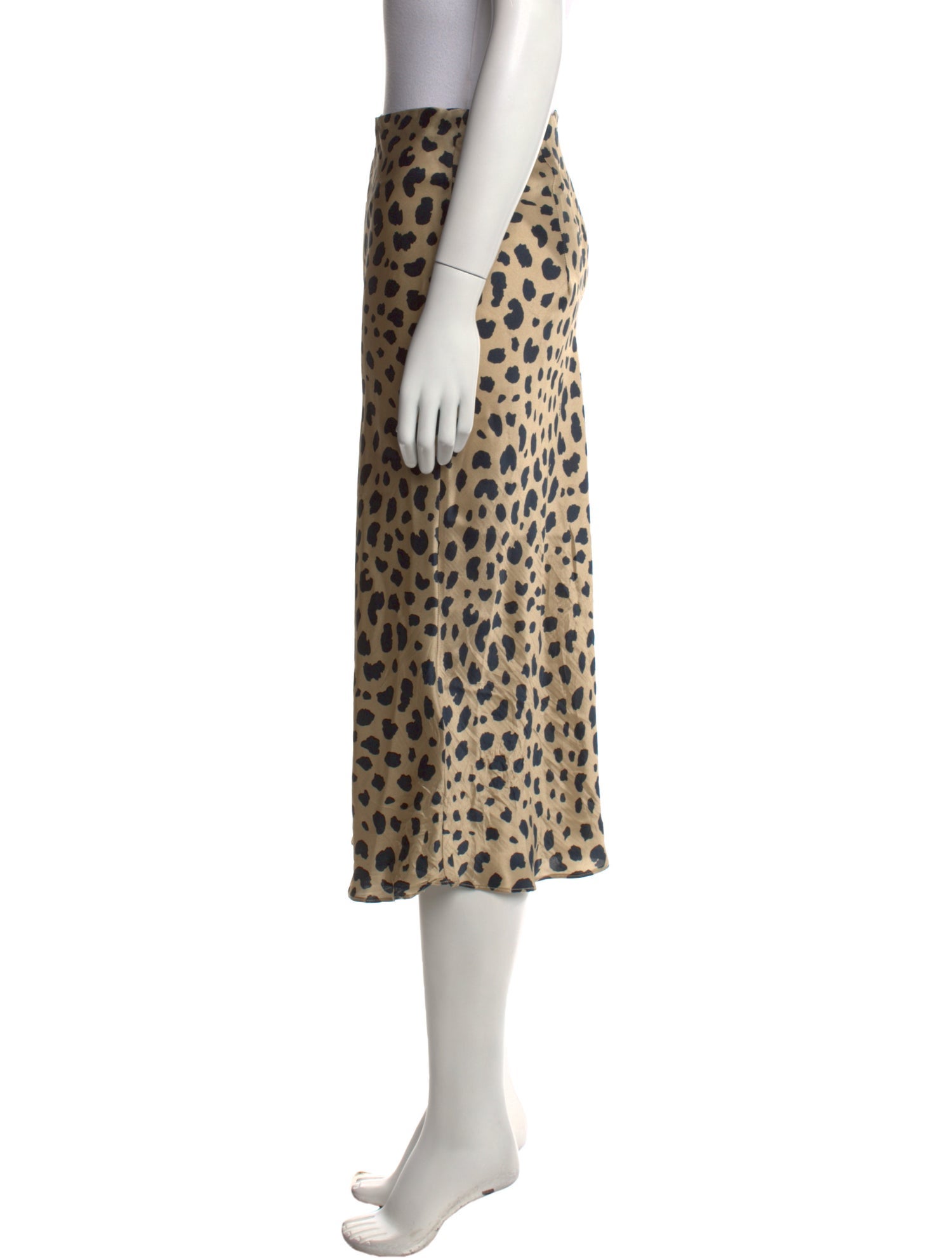 Réalisation Par Silk Midi Length Skirt