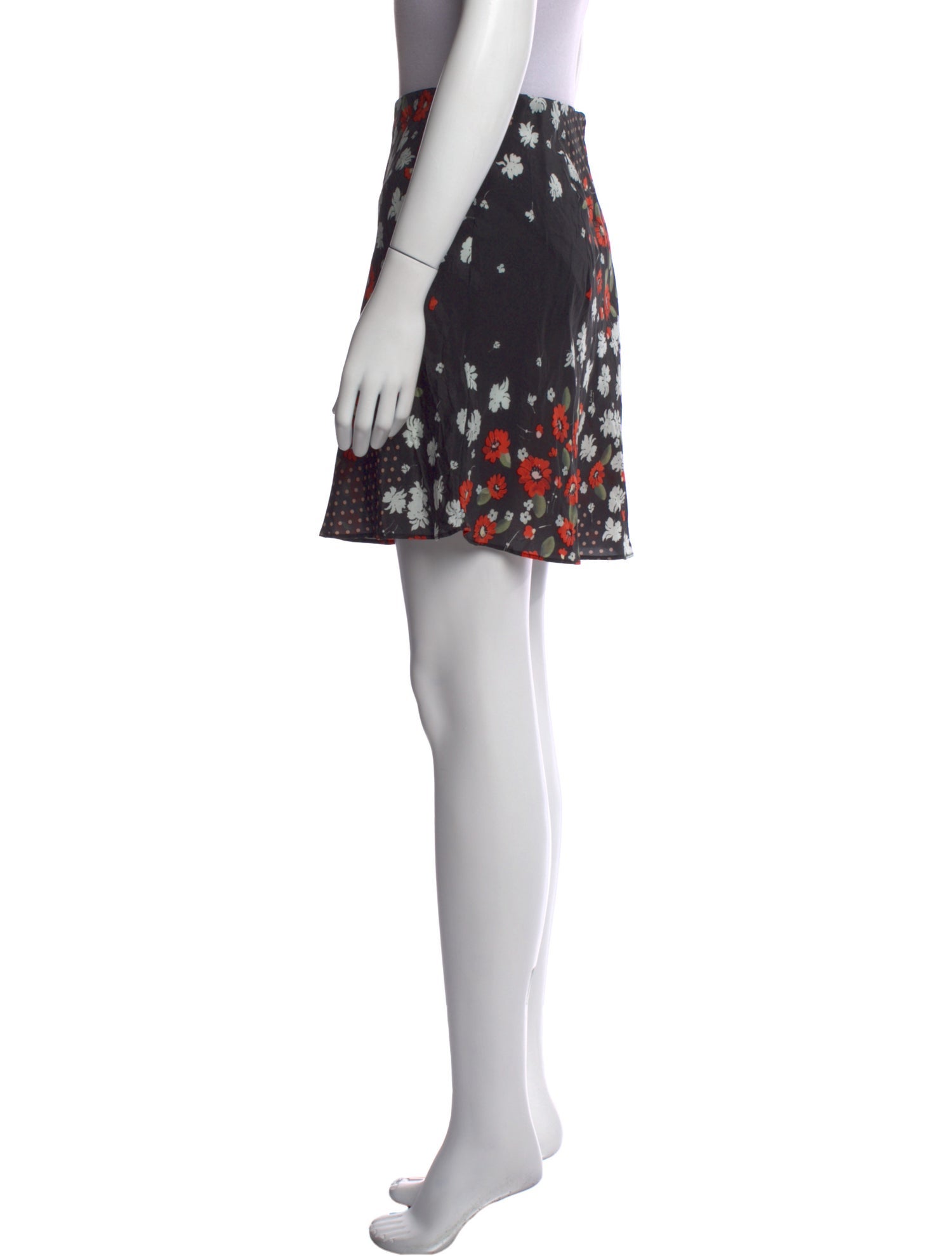 Réalisation Par Silk Mini Skirt